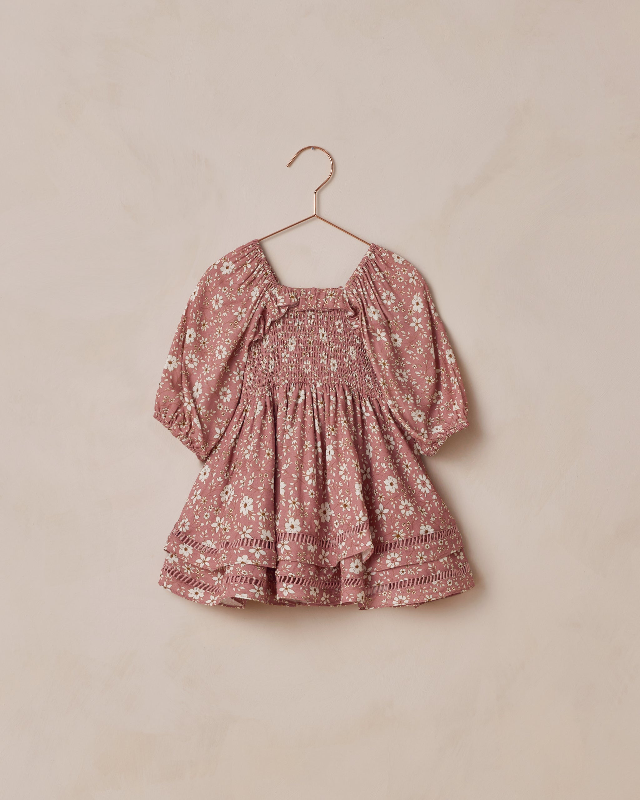 Elodie Dress | Rose Bloom - Rylee + Cru | Kids Clothes | Trendy Baby Clothes | Modern Infant Outfits |