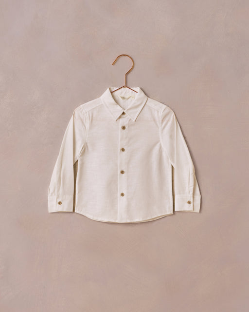 Harrison Button Down | Ivory - Rylee + Cru | Kids Clothes | Trendy Baby Clothes | Modern Infant Outfits |