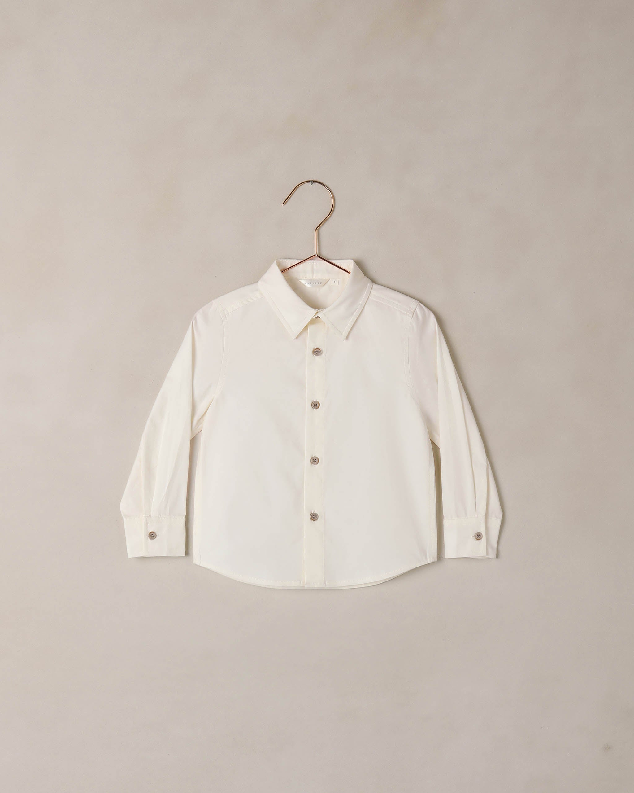 Harrison Button Down Ivory - Rylee + Cru | Kids Clothes | Trendy Baby Clothes | Modern Infant Outfits |