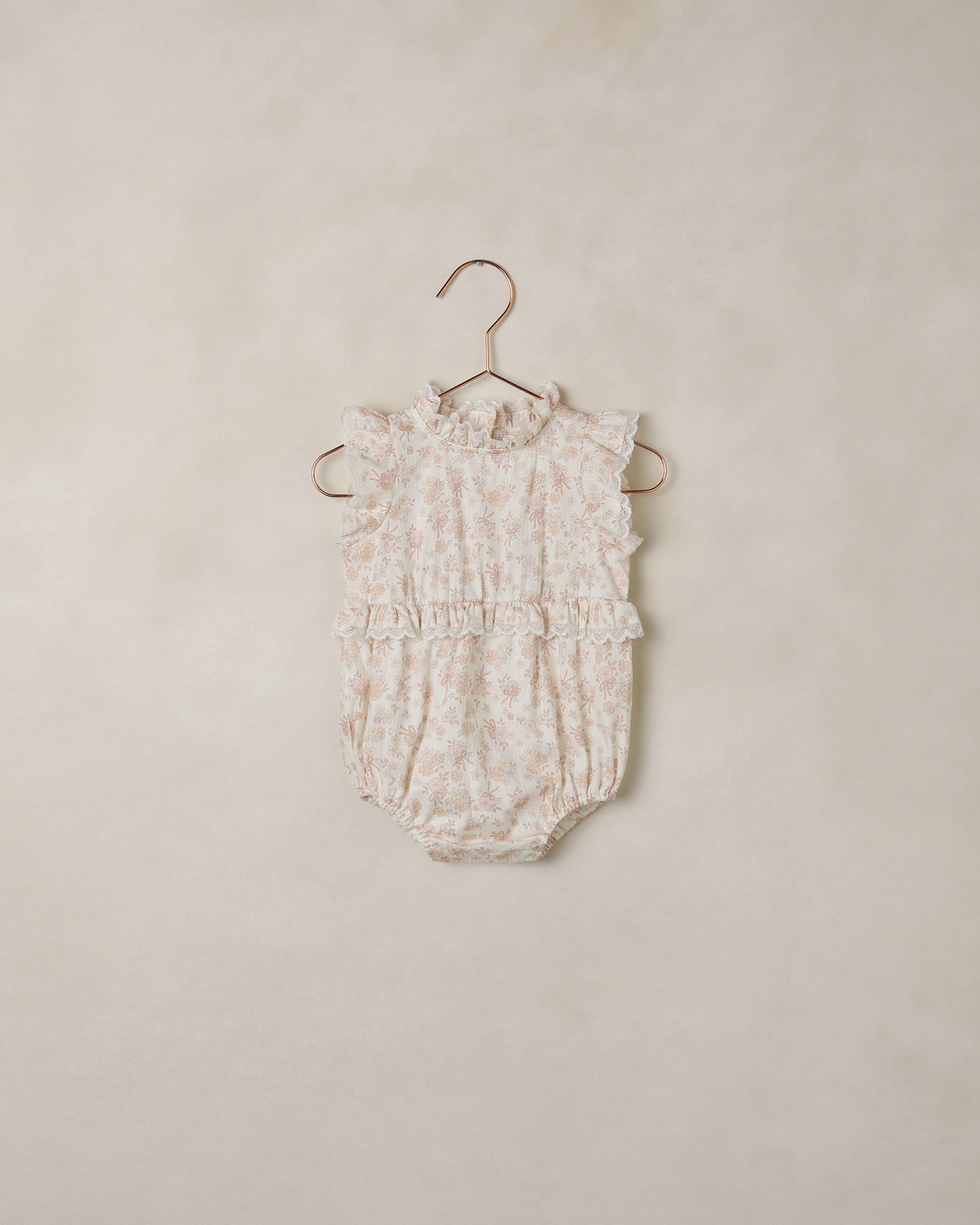 Alice Romper Ivory - Rylee + Cru | Kids Clothes | Trendy Baby Clothes | Modern Infant Outfits |