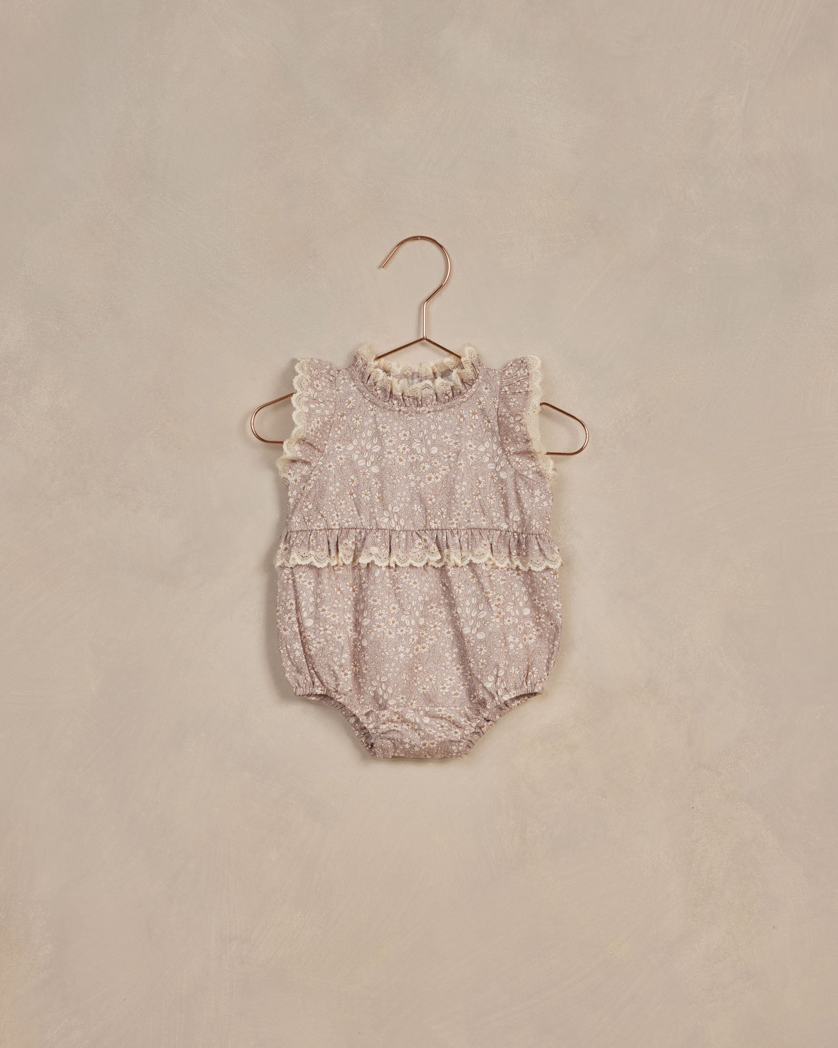 Alice Romper || Lavender Bloom - Rylee + Cru | Kids Clothes | Trendy Baby Clothes | Modern Infant Outfits |