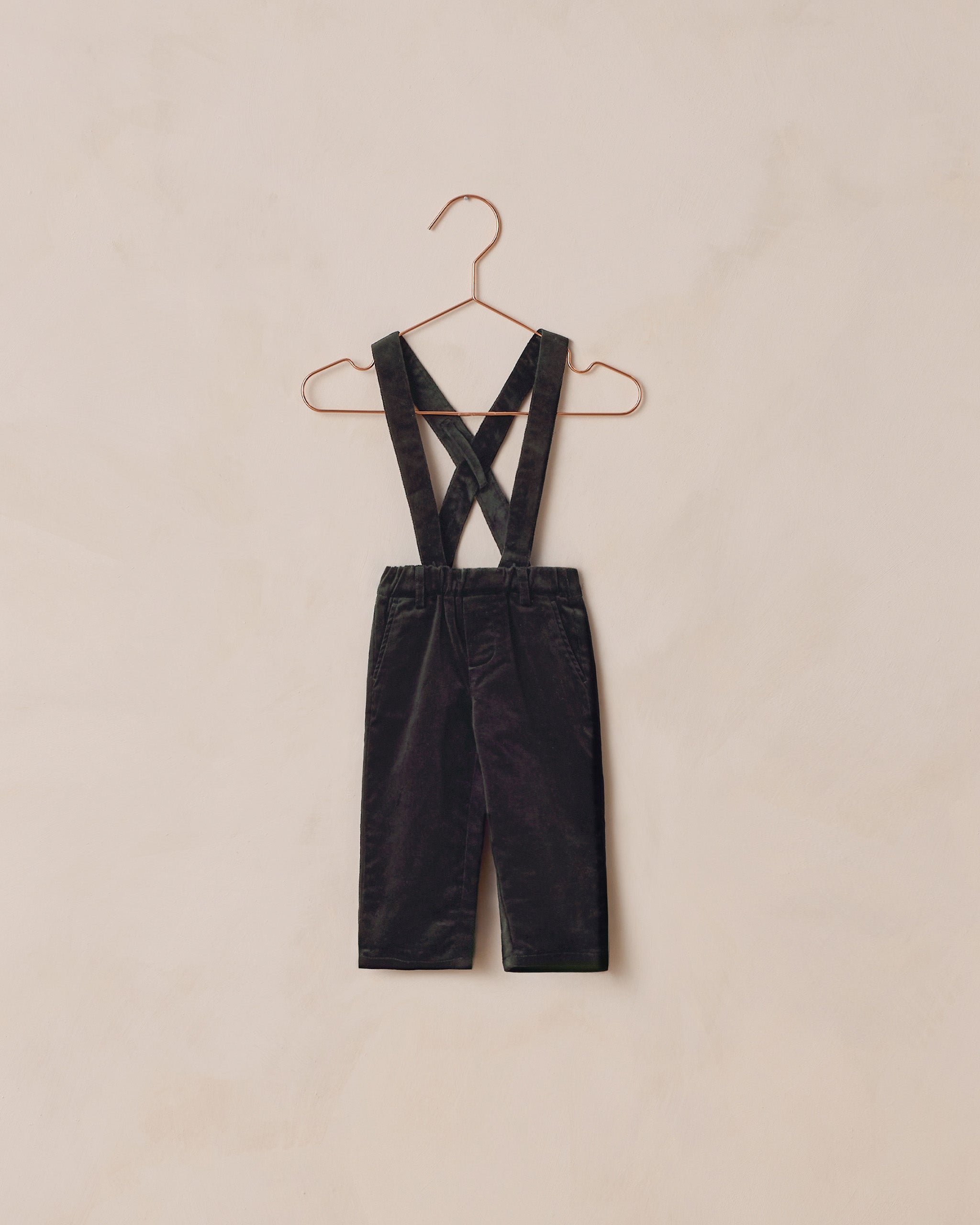 Suspender Pant | Black - Rylee + Cru | Kids Clothes | Trendy Baby Clothes | Modern Infant Outfits |