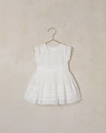 Dahlia Dress White - Rylee + Cru | Kids Clothes | Trendy Baby Clothes | Modern Infant Outfits |