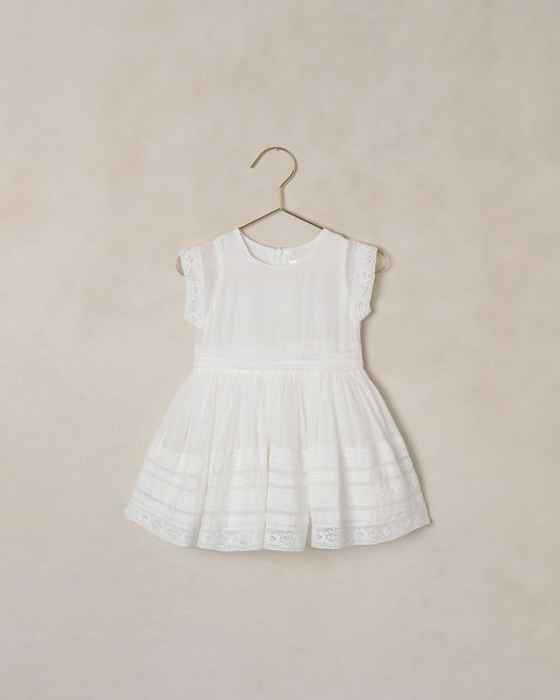 فستان الداليا | أبيض