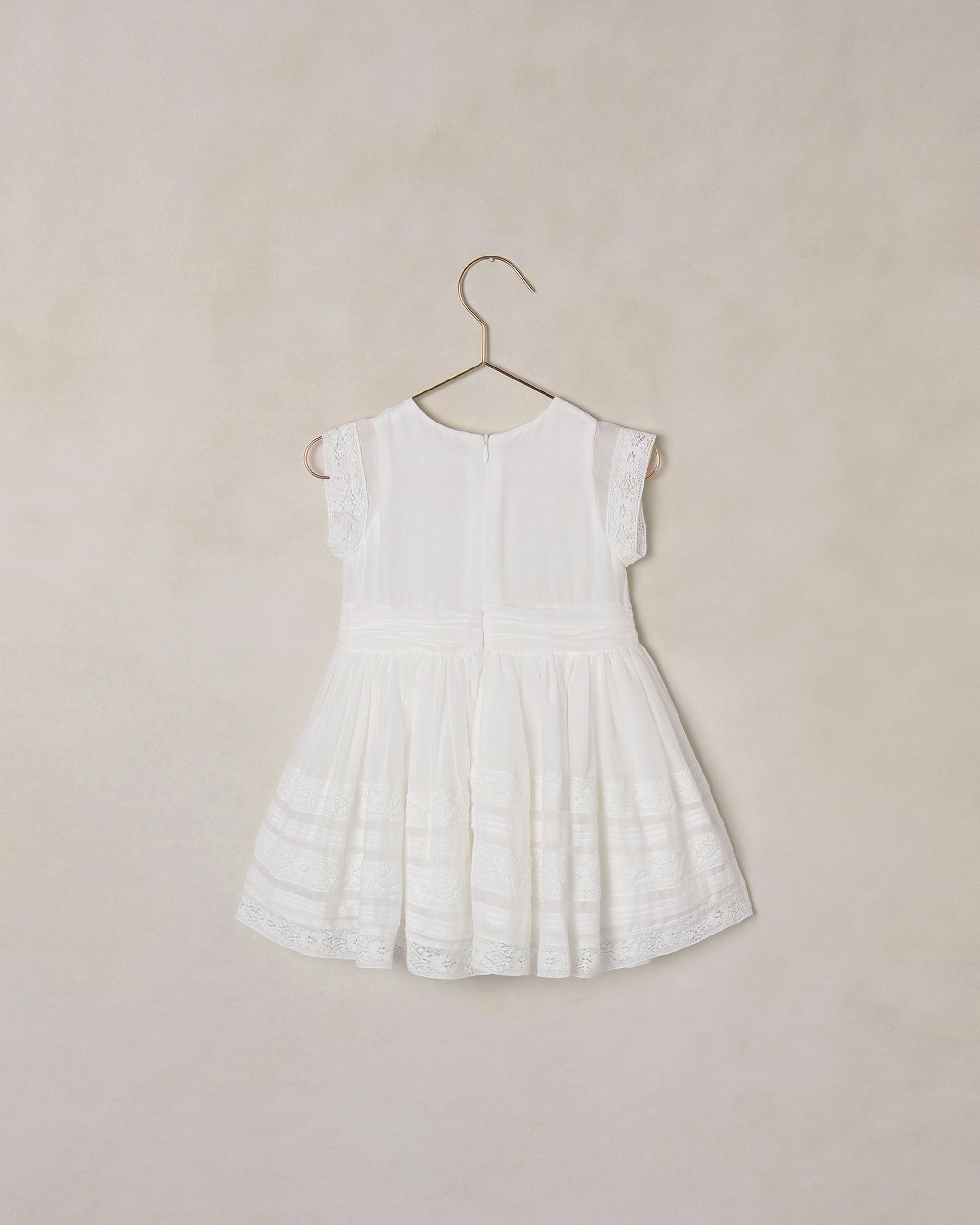 فستان الداليا | أبيض