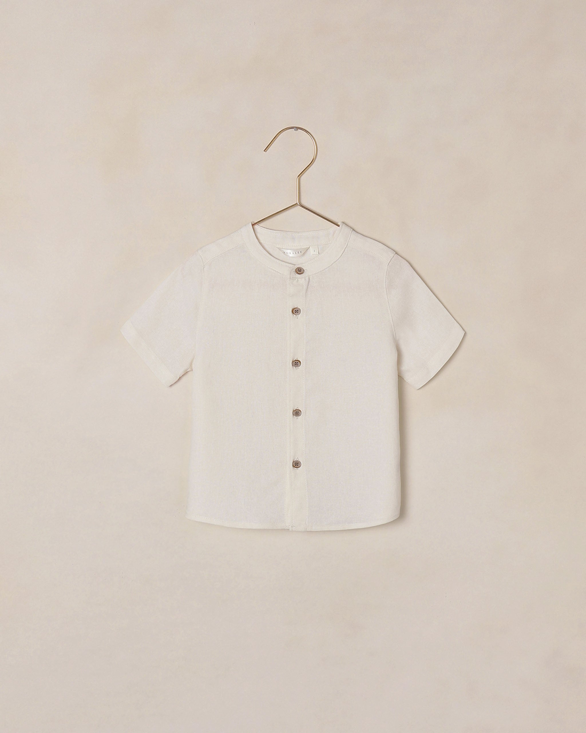 Archie Shirt Ivory - Rylee + Cru | Kids Clothes | Trendy Baby Clothes | Modern Infant Outfits |