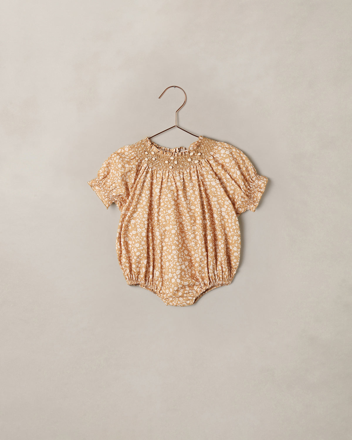 Maddie Romper Golden Meadow - Rylee + Cru | Kids Clothes | Trendy Baby Clothes | Modern Infant Outfits |