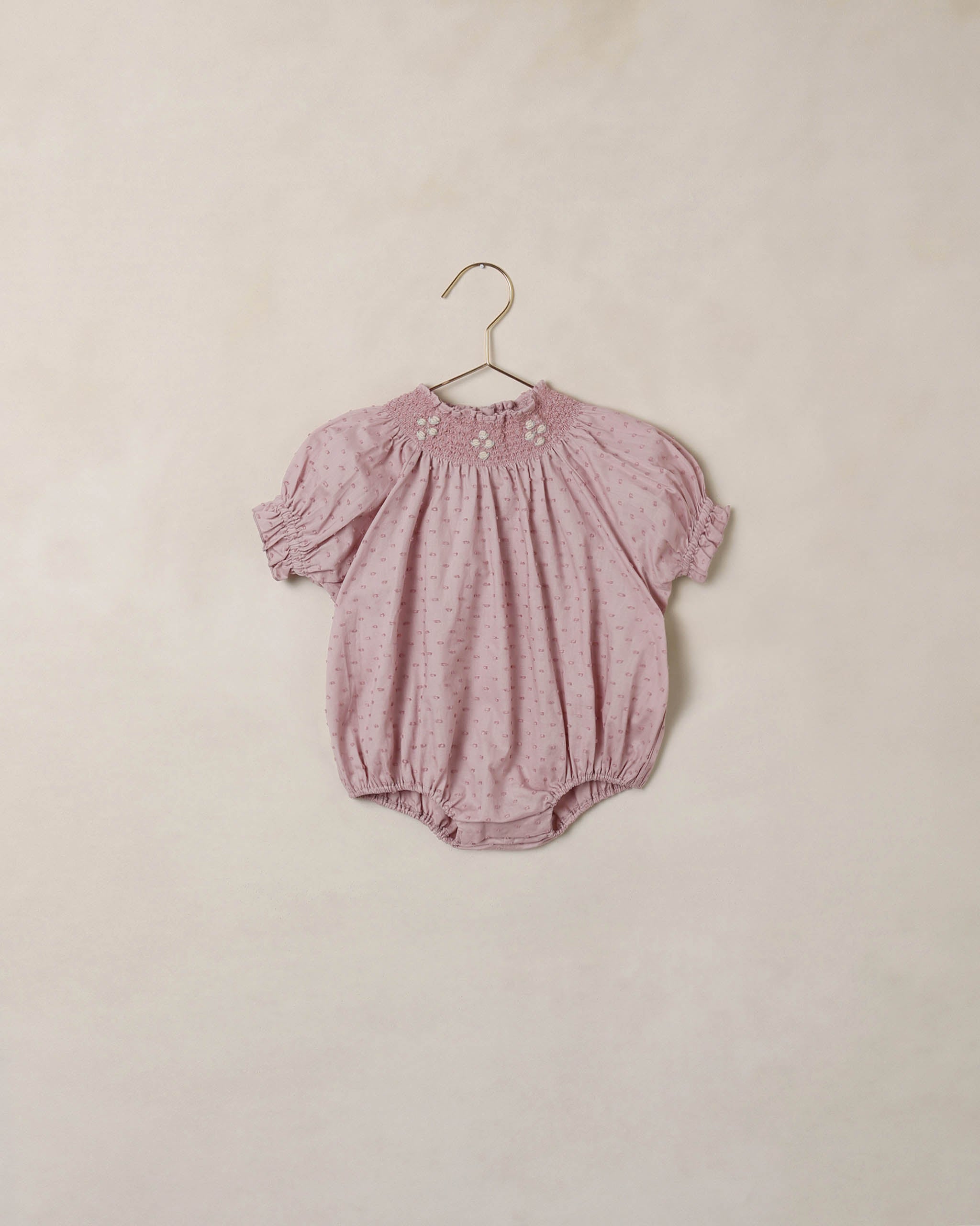 Maddie Romper Lavender – Noralee