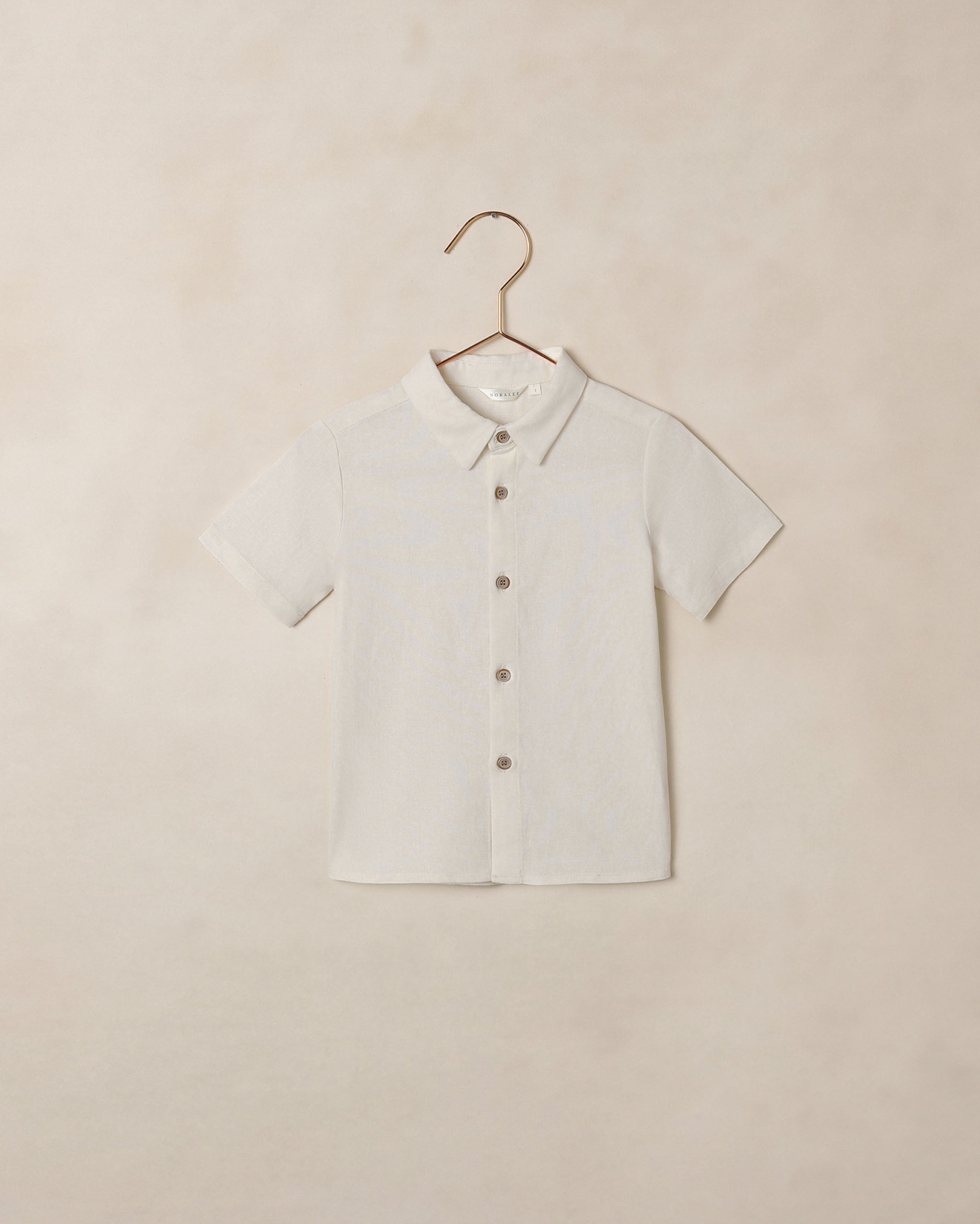 Atlas Shirt Ivory - Rylee + Cru | Kids Clothes | Trendy Baby Clothes | Modern Infant Outfits |