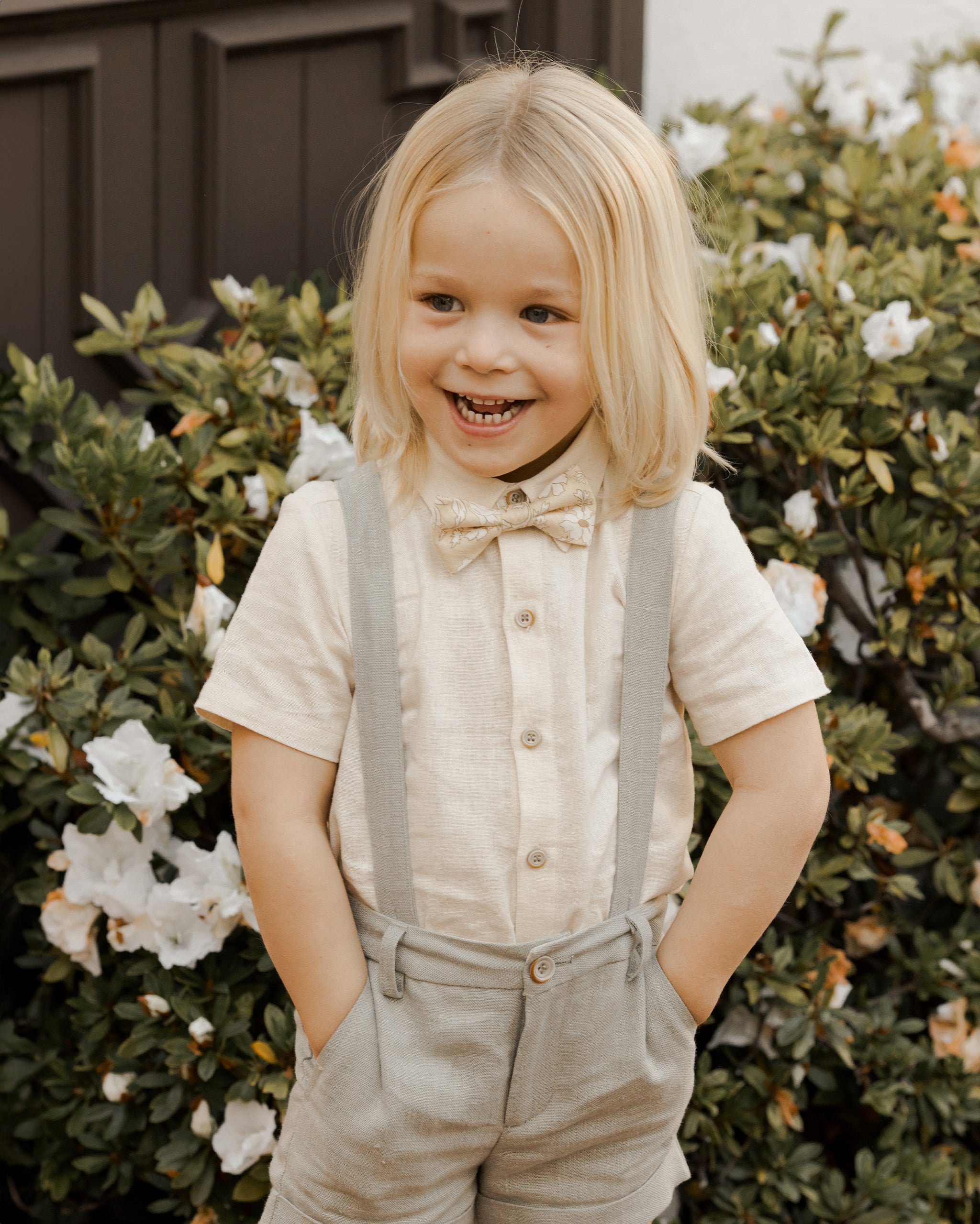 Atlas Shirt || Natural - Rylee + Cru | Kids Clothes | Trendy Baby Clothes | Modern Infant Outfits |