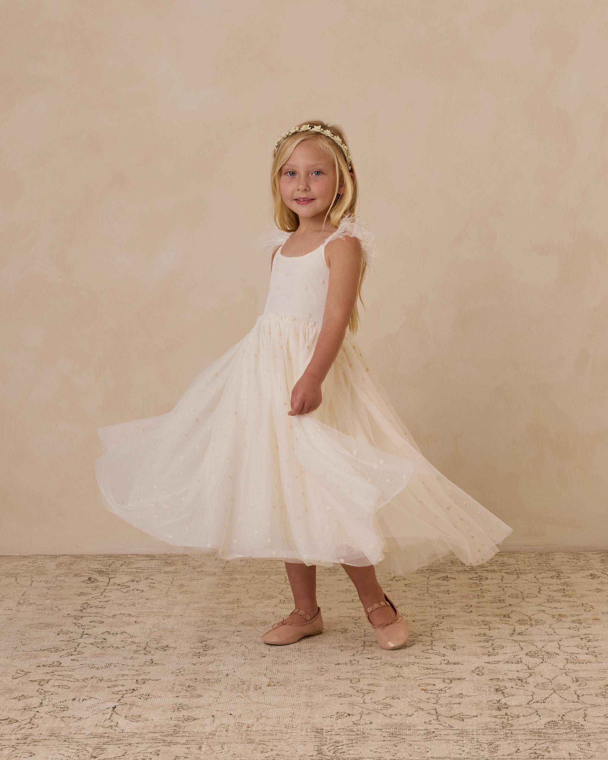 Poppy Dress Ivory Noralee Poppy Dress Ivory Noralee