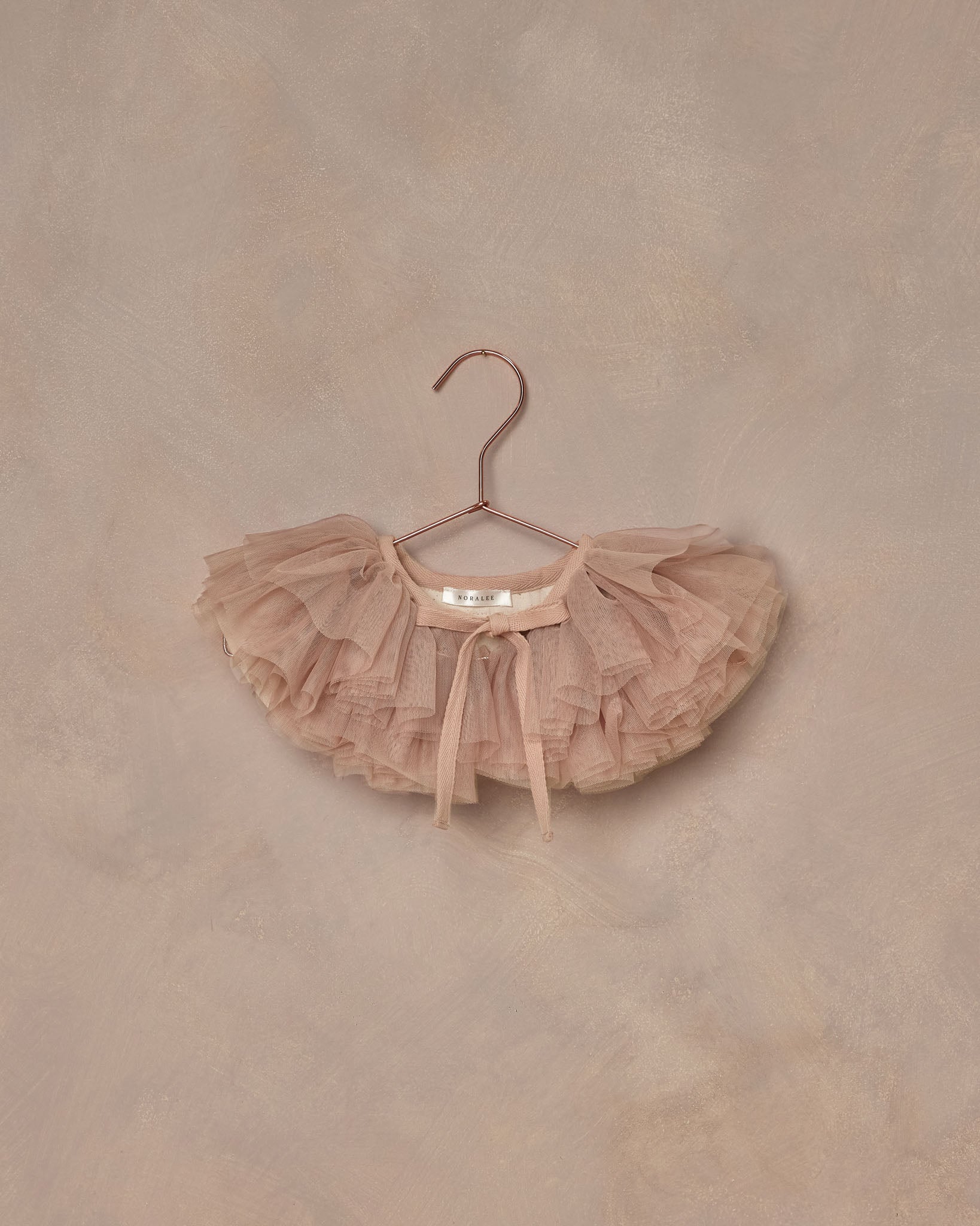 Ruffle Tulle Collar || Blush - Rylee + Cru | Kids Clothes | Trendy Baby Clothes | Modern Infant Outfits |