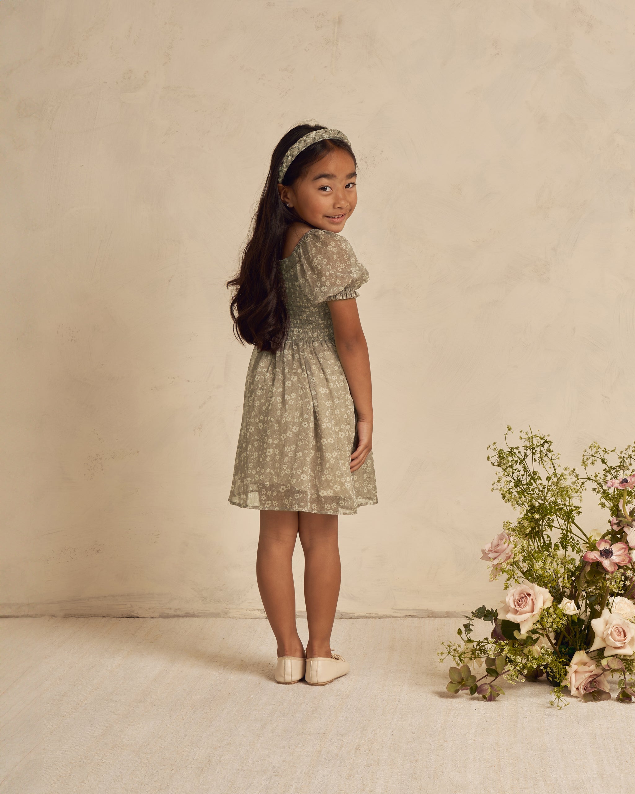 Millie Dress || Cypress Floral - Rylee + Cru | Kids Clothes | Trendy Baby Clothes | Modern Infant Outfits |