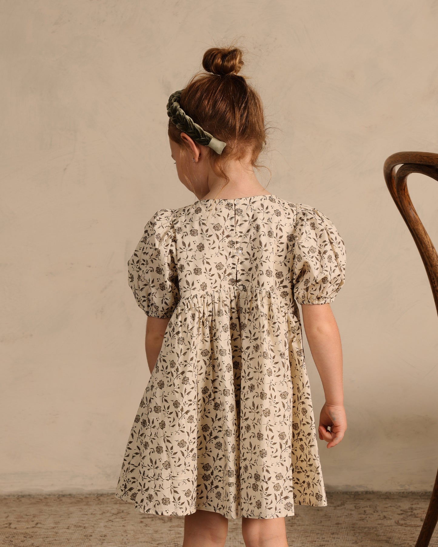 Luna Dress || Olive Bloom