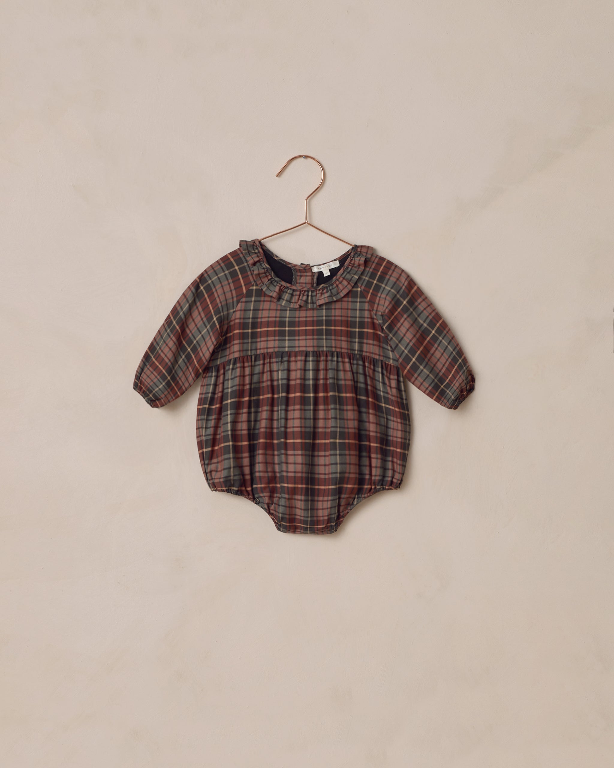 Adeline Romper | Winter Tartan - Rylee + Cru | Kids Clothes | Trendy Baby Clothes | Modern Infant Outfits |