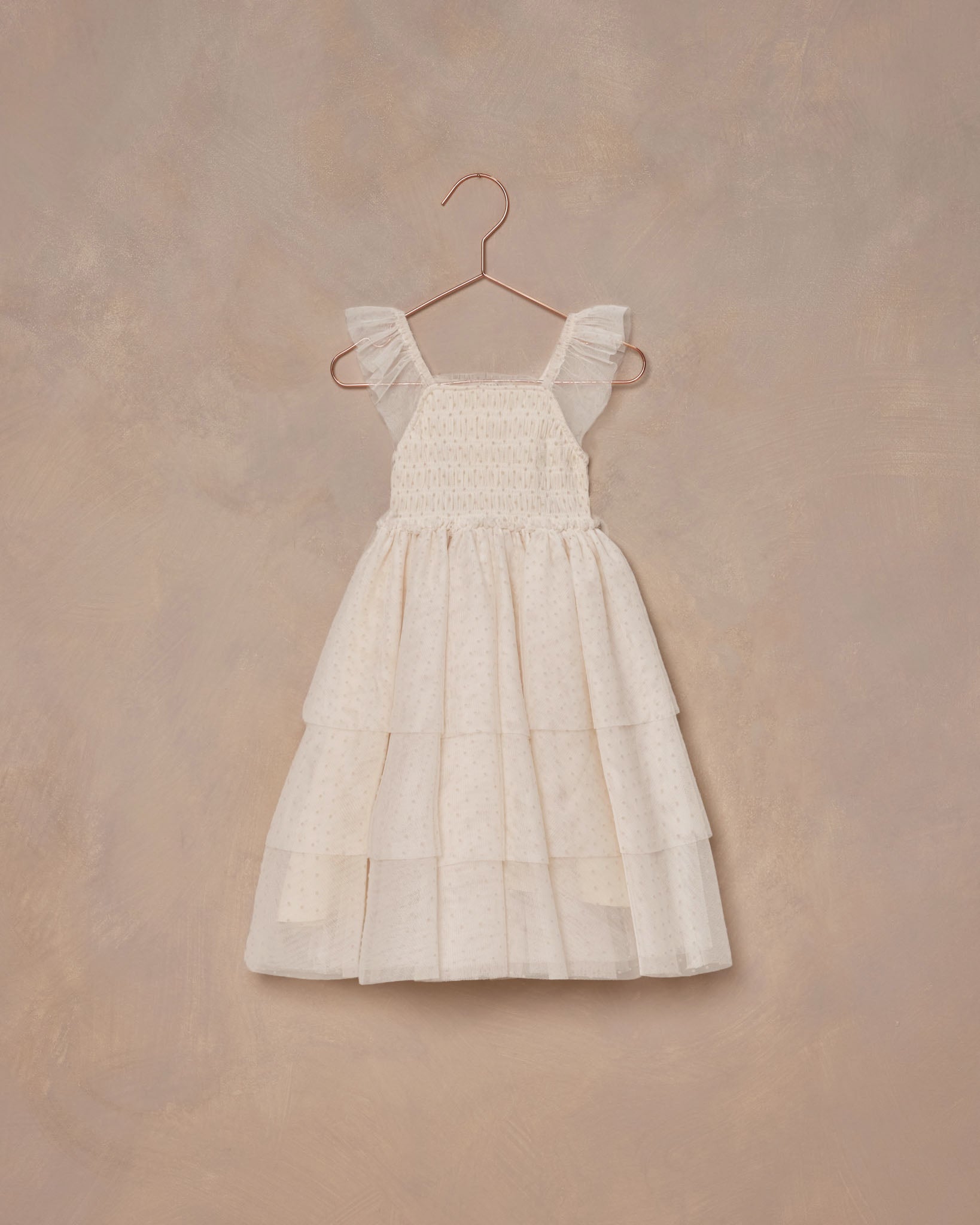 Valentina Dress || Ivory - Rylee + Cru | Kids Clothes | Trendy Baby Clothes | Modern Infant Outfits |