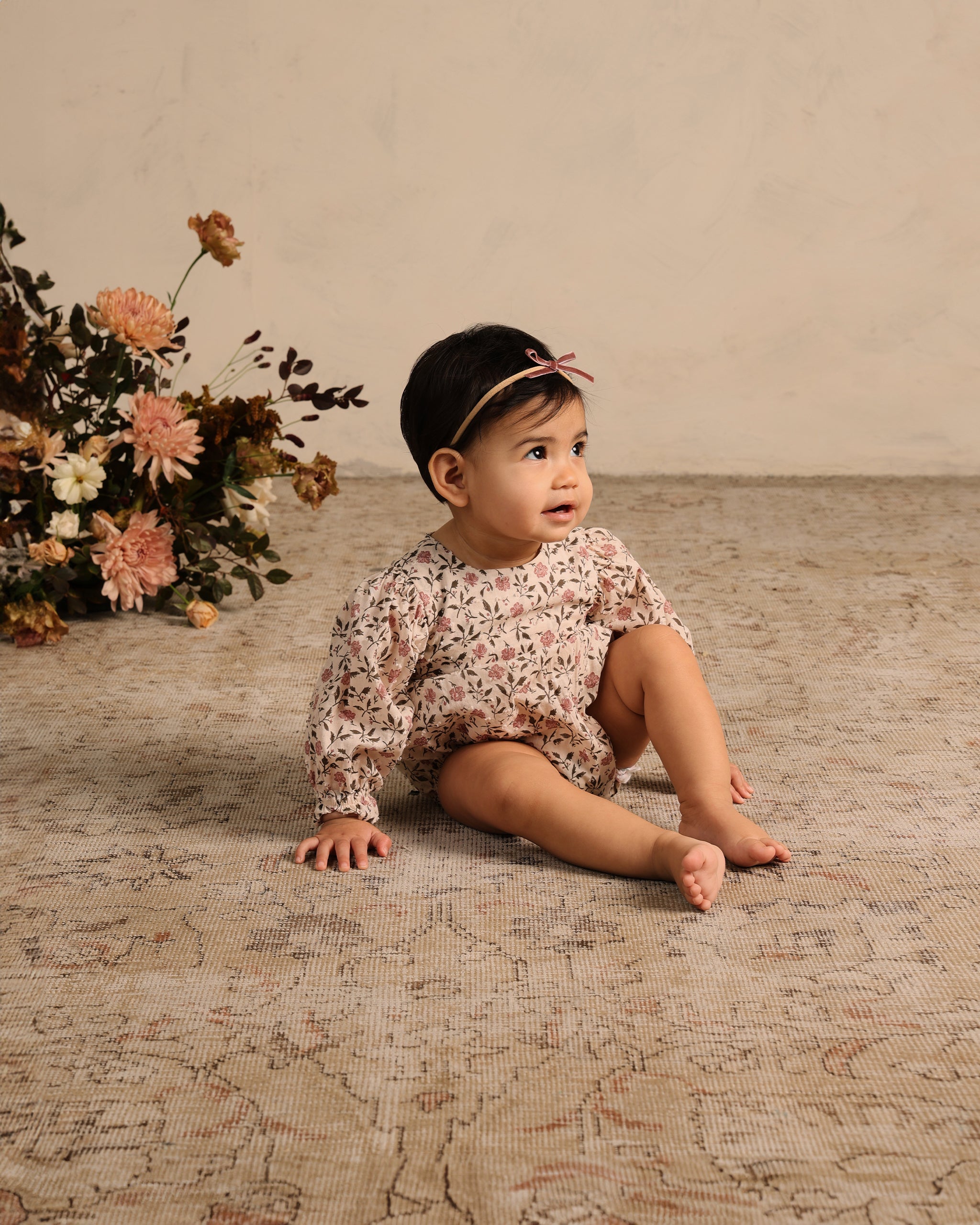 Luna Romper || Poppy Bloom