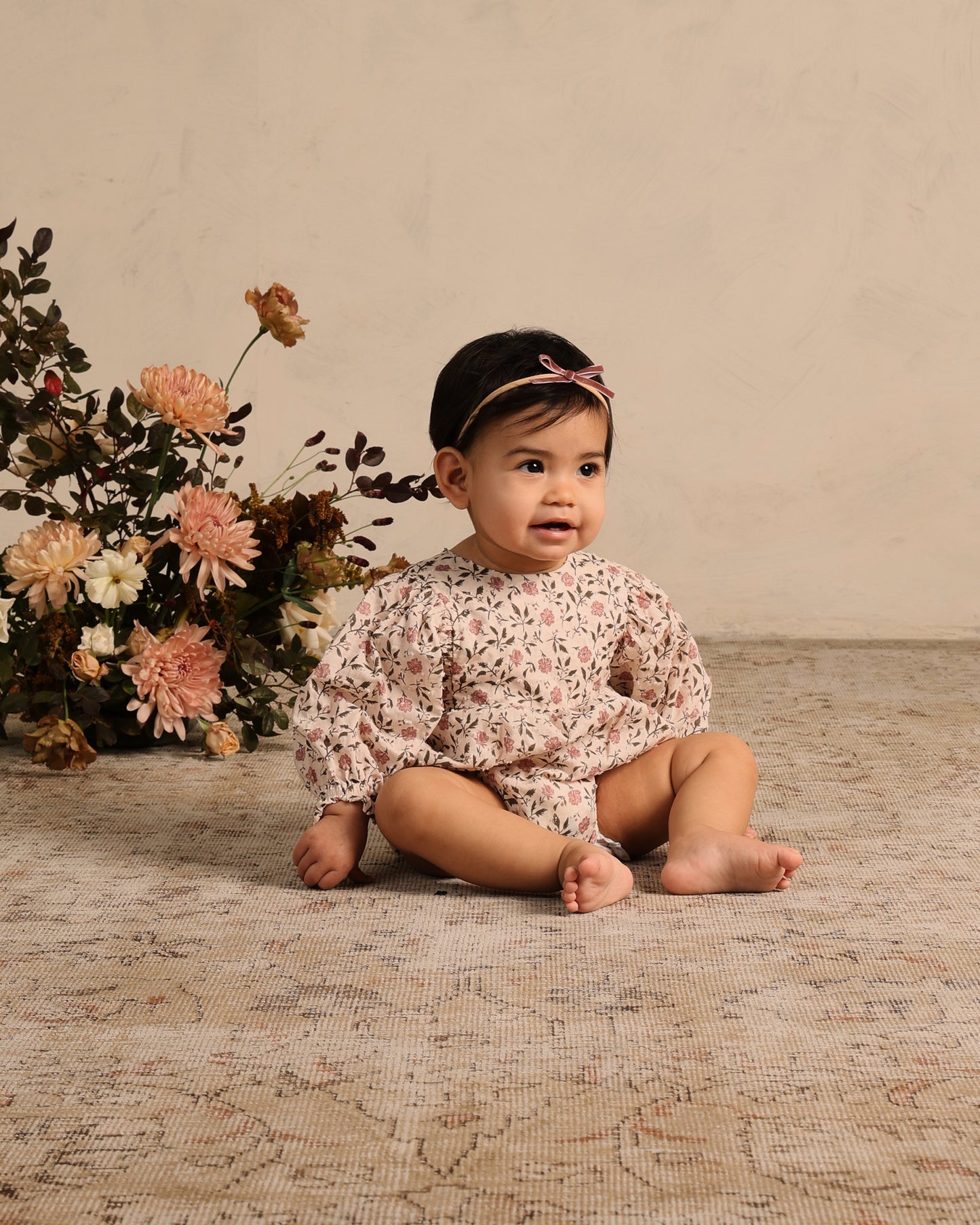 Luna Romper || Poppy Bloom