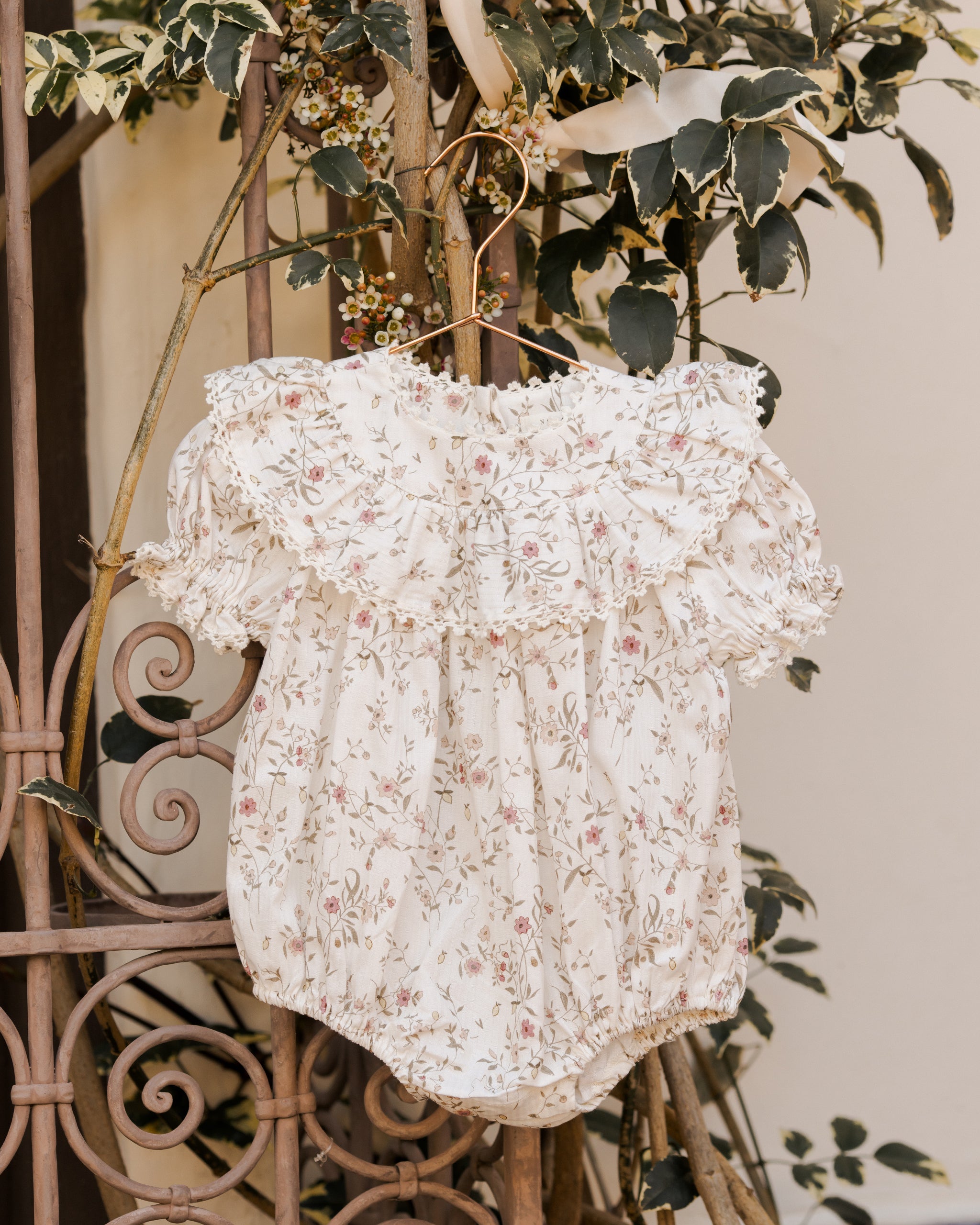 Eva Romper || Garden - Rylee + Cru | Kids Clothes | Trendy Baby Clothes | Modern Infant Outfits |