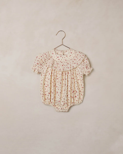 Eva Romper Red Floral – Noralee