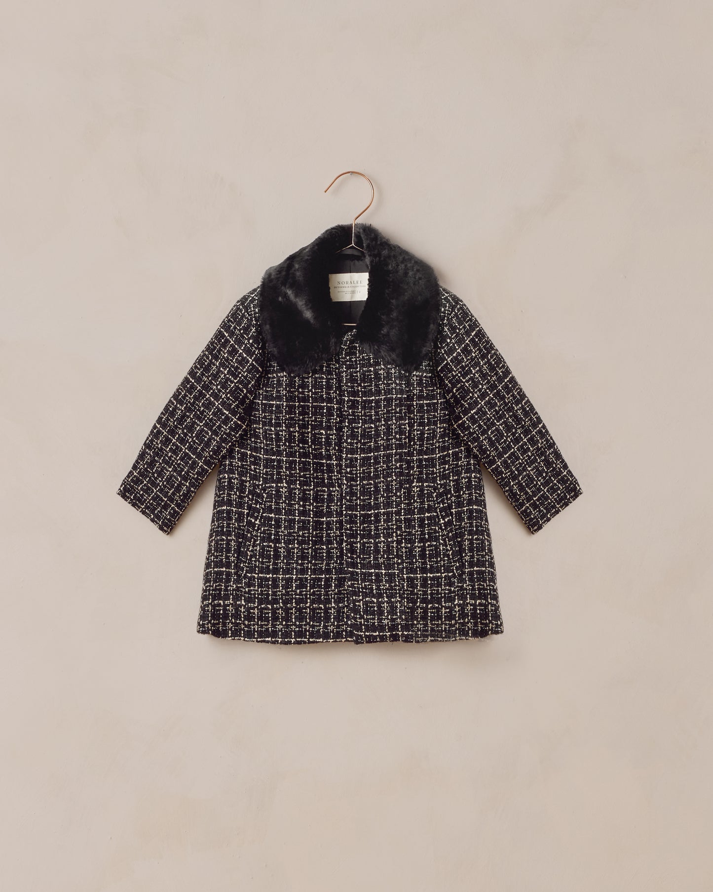 Eloise Coat | Black - Rylee + Cru | Kids Clothes | Trendy Baby Clothes | Modern Infant Outfits |