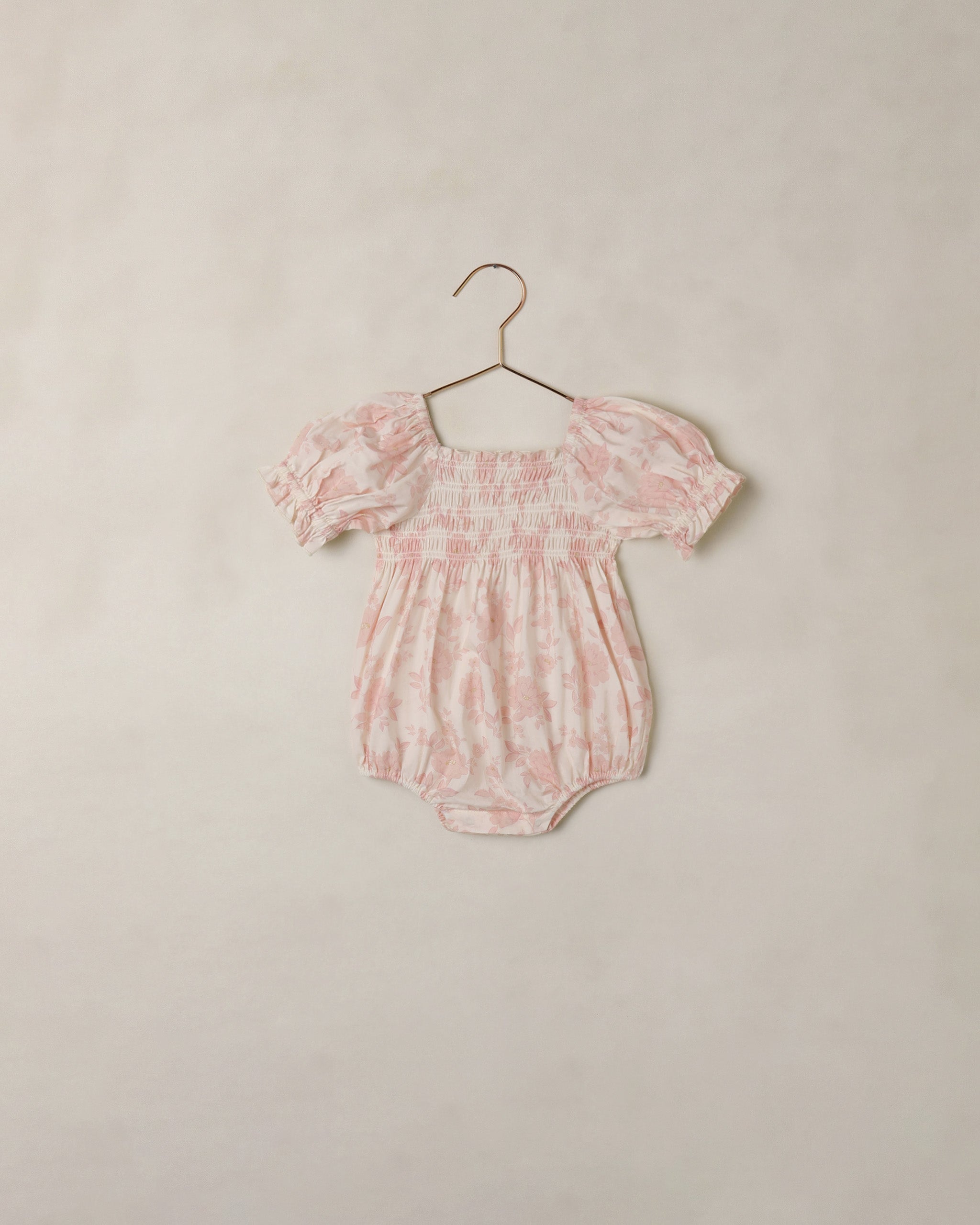 Hazel Romper Blush English Rose - Rylee + Cru | Kids Clothes | Trendy Baby Clothes | Modern Infant Outfits |