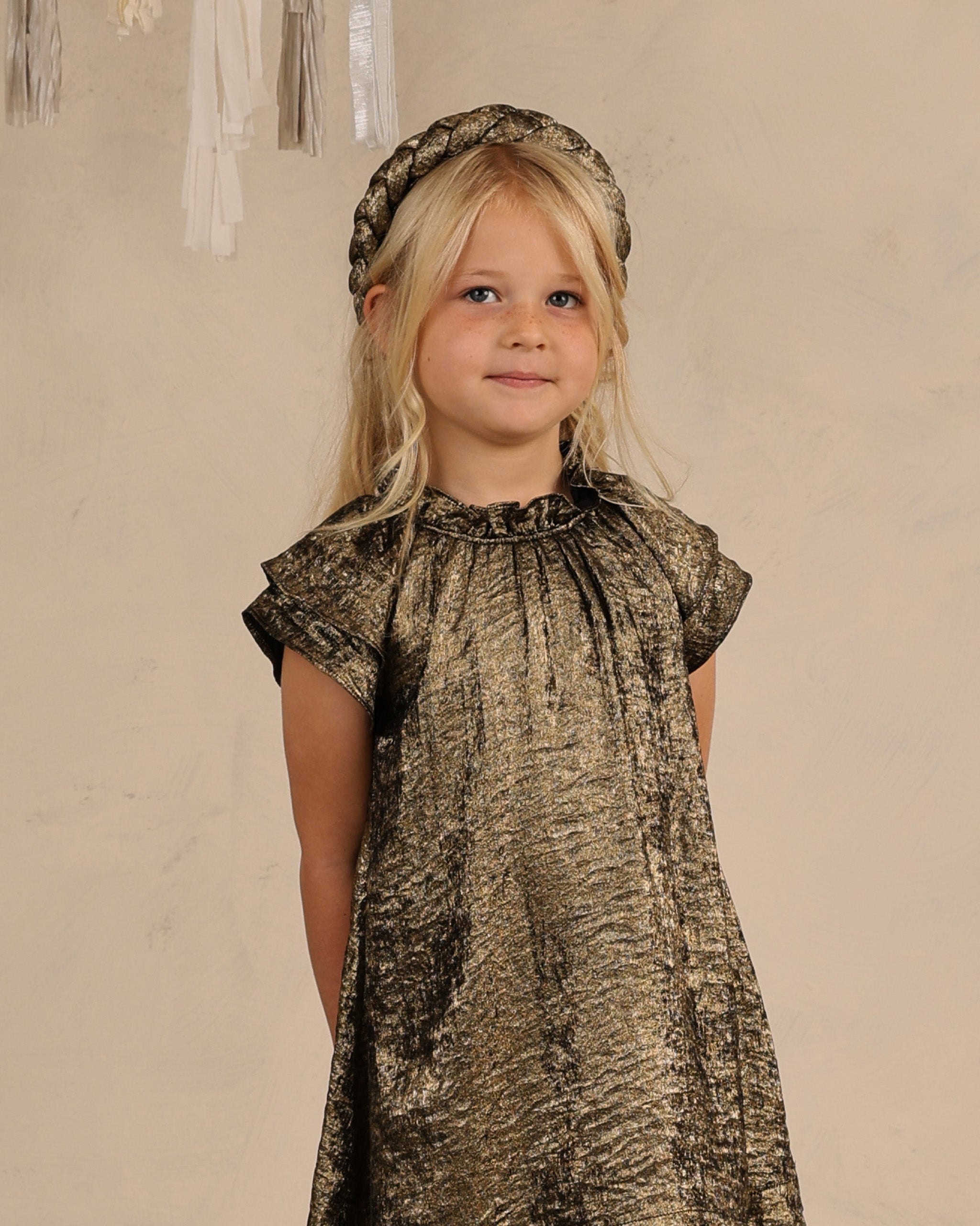 Perfect noralee girl dress outlet rose gold