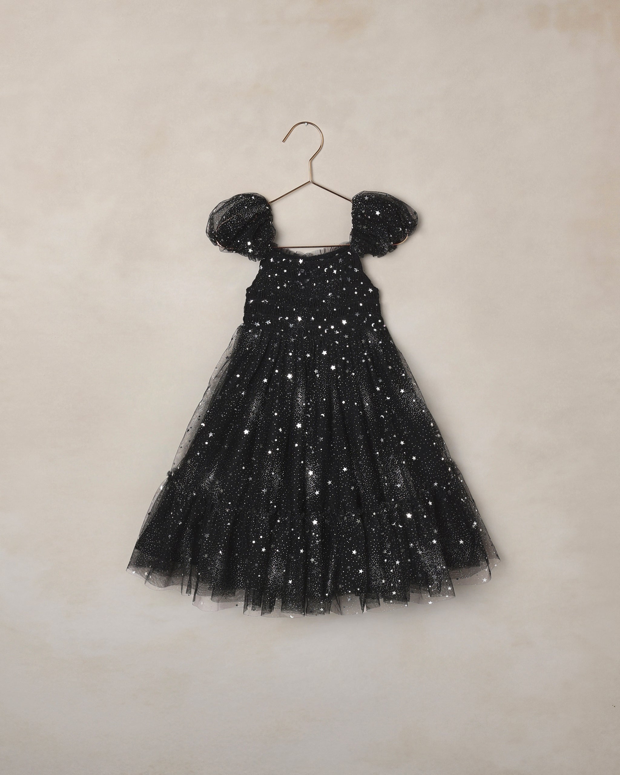 Clara Dress Silver Stars