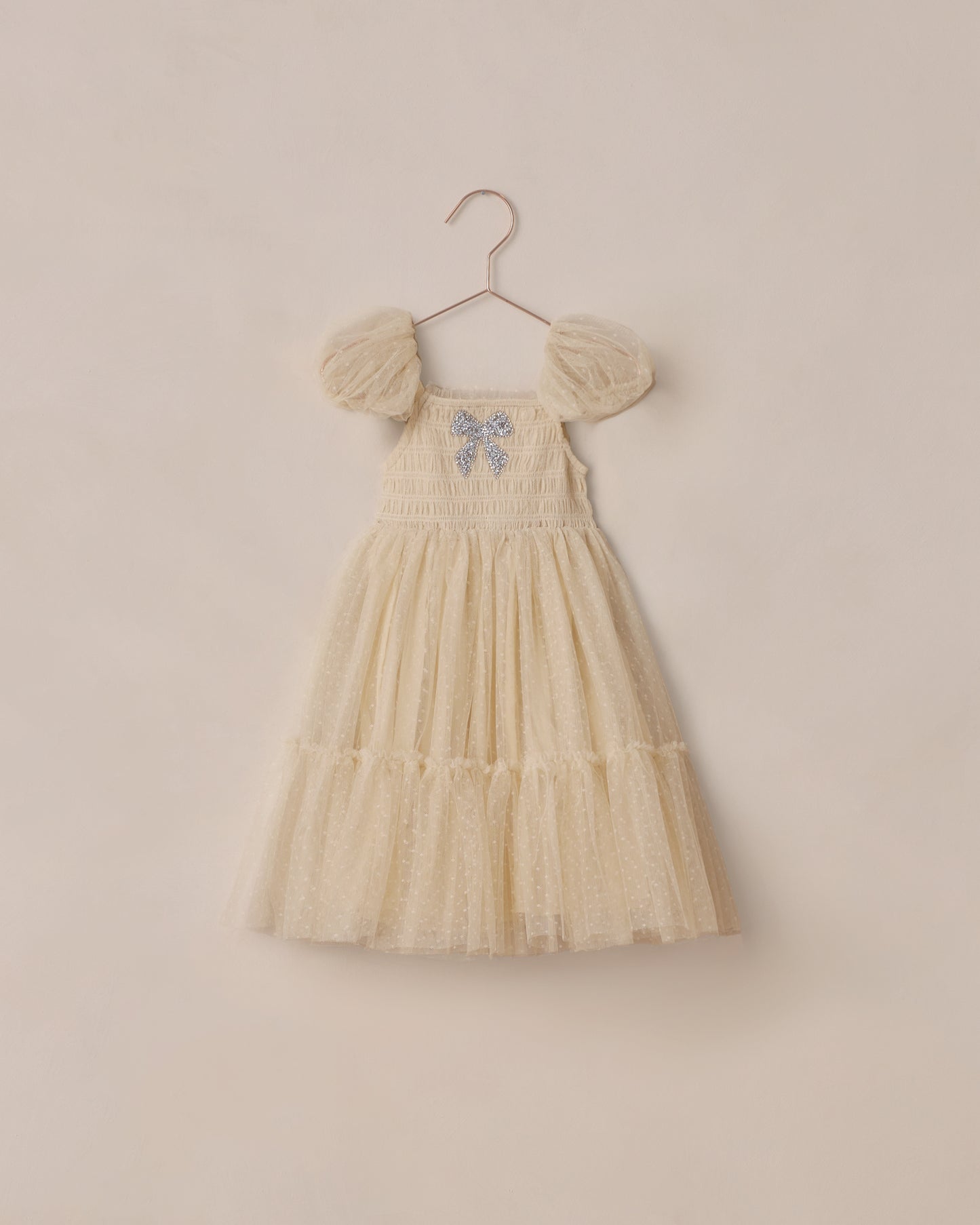 Clara Dress | Champagne - Rylee + Cru | Kids Clothes | Trendy Baby Clothes | Modern Infant Outfits |