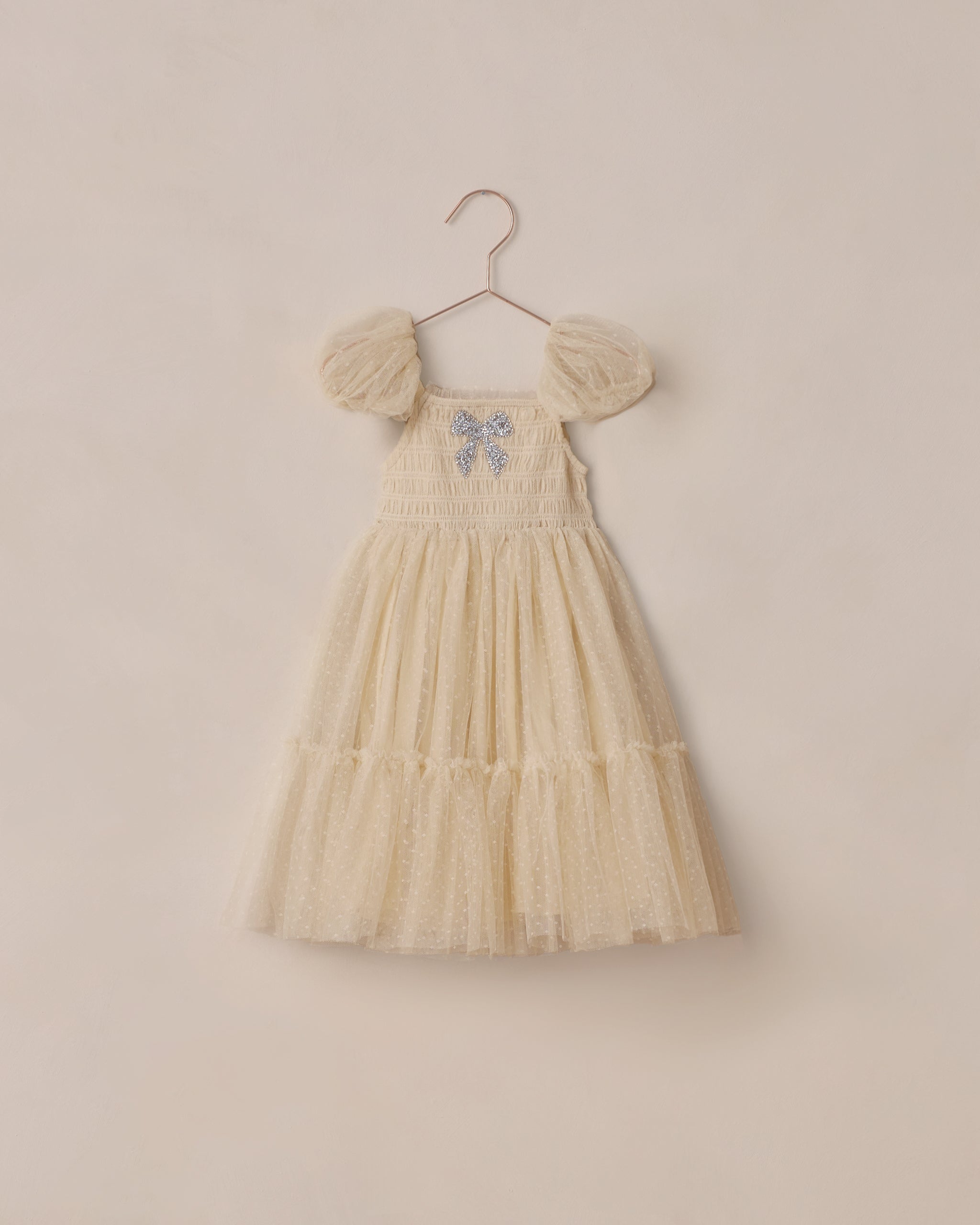 Clara Dress | Champagne - Rylee + Cru | Kids Clothes | Trendy Baby Clothes | Modern Infant Outfits |