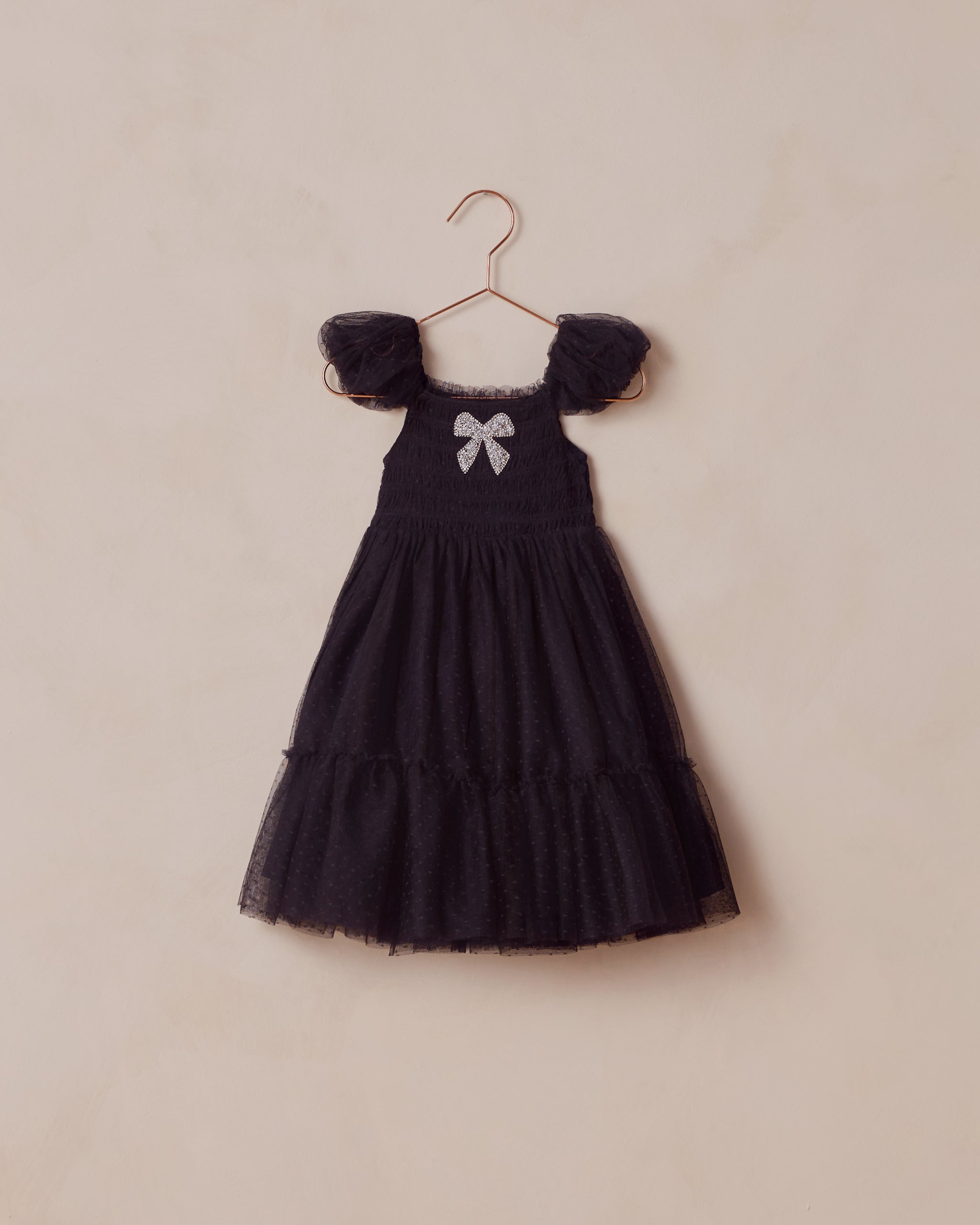 Clara Dress | Black - Rylee + Cru | Kids Clothes | Trendy Baby Clothes | Modern Infant Outfits |