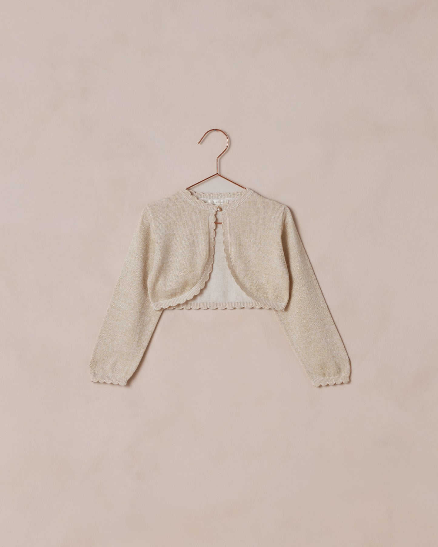 Bolero Sweater | Champagne - Rylee + Cru | Kids Clothes | Trendy Baby Clothes | Modern Infant Outfits |
