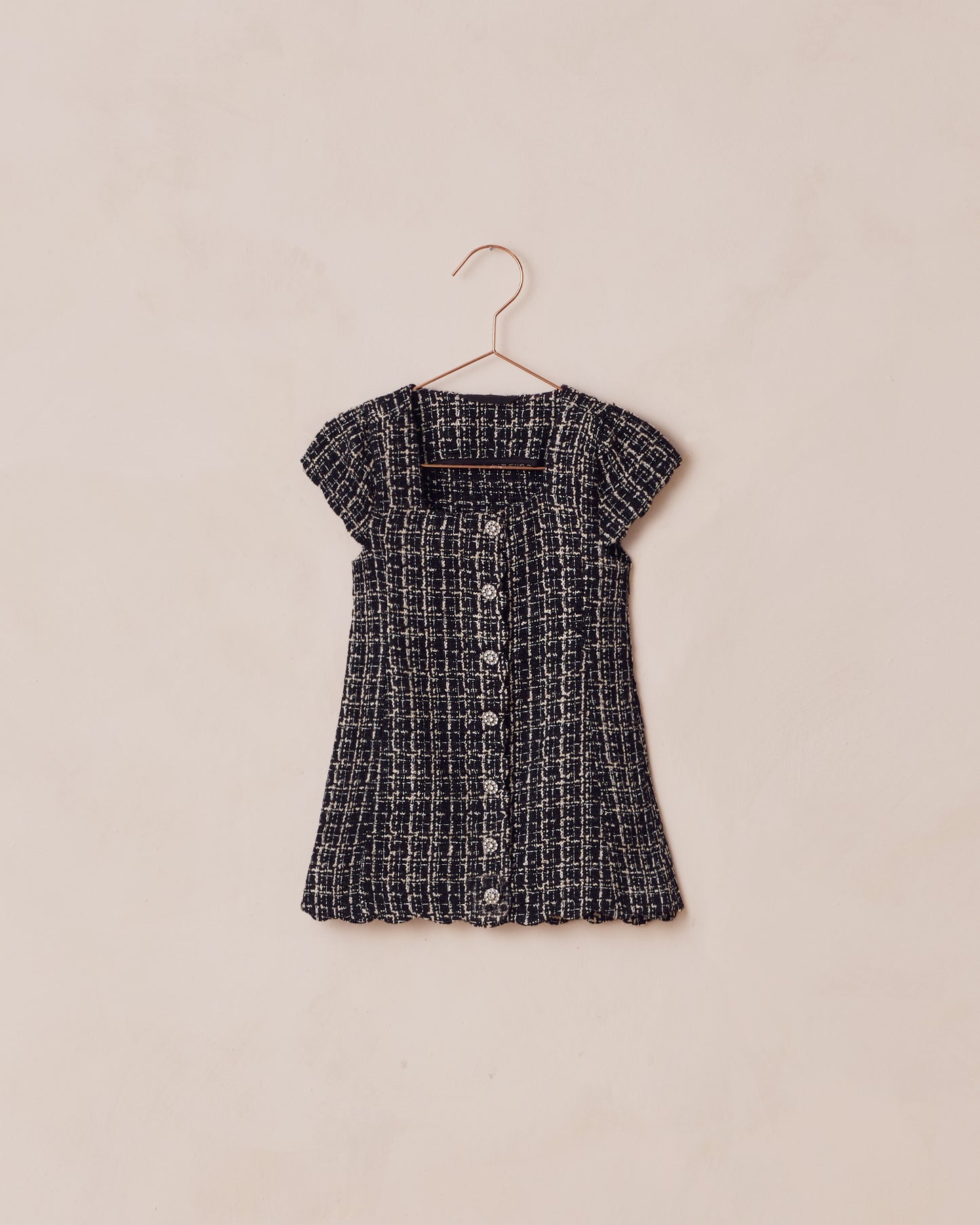 Gabrielle Dress | Black - Rylee + Cru | Kids Clothes | Trendy Baby Clothes | Modern Infant Outfits |