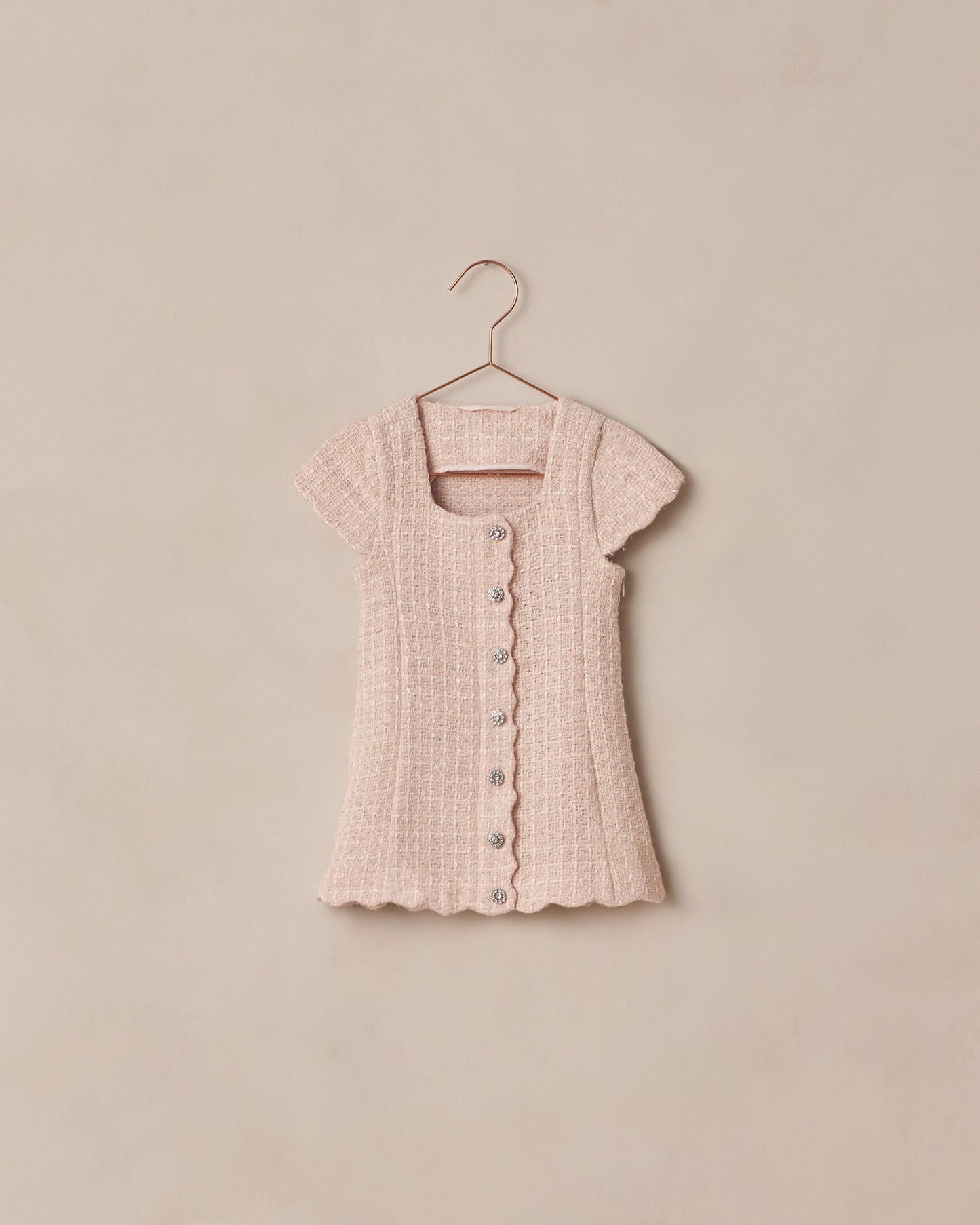 Gabrielle Dress | Rose - Rylee + Cru | Kids Clothes | Trendy Baby Clothes | Modern Infant Outfits |