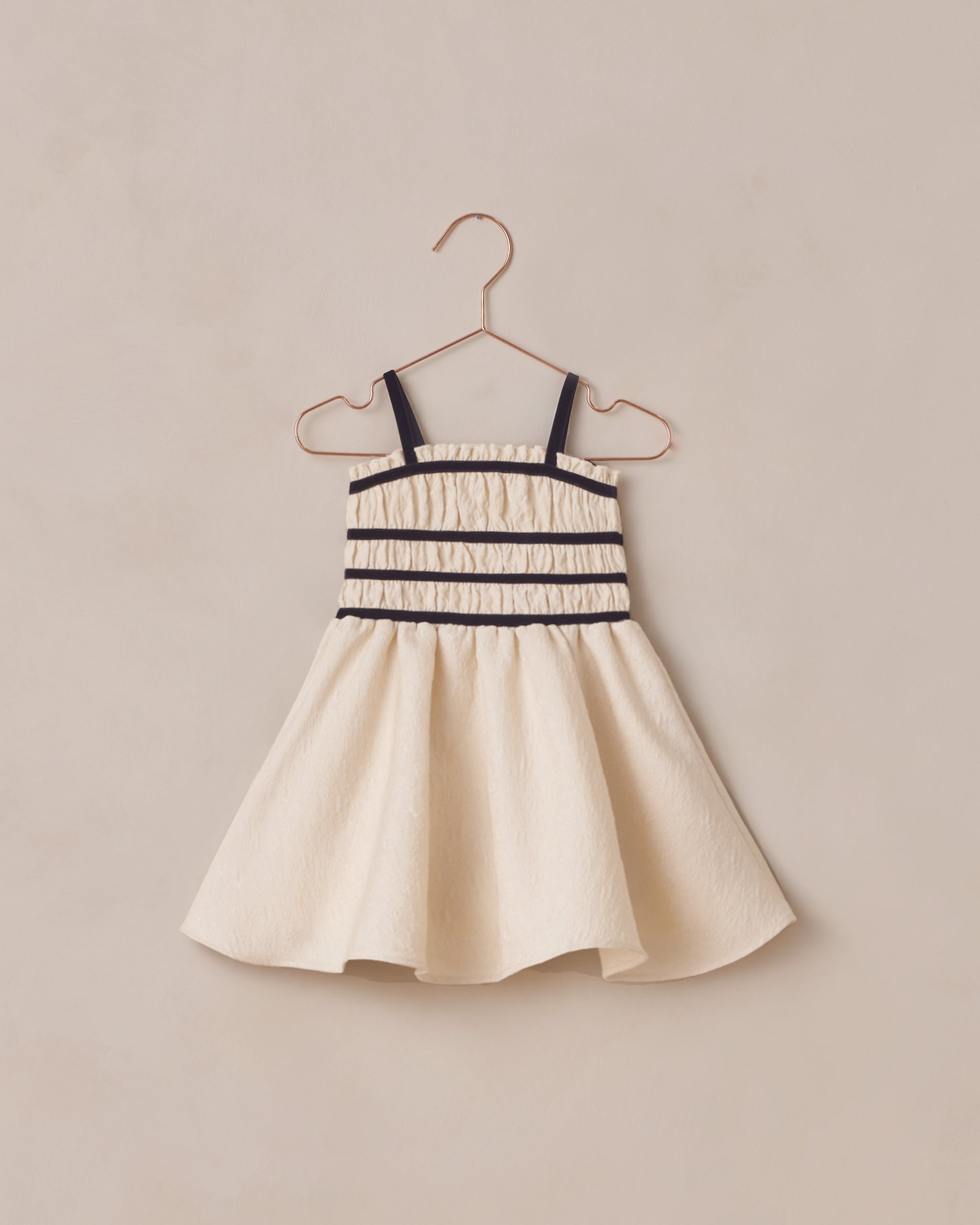 Annabelle Dress | Metallic Ivory - Rylee + Cru | Kids Clothes | Trendy Baby Clothes | Modern Infant Outfits |