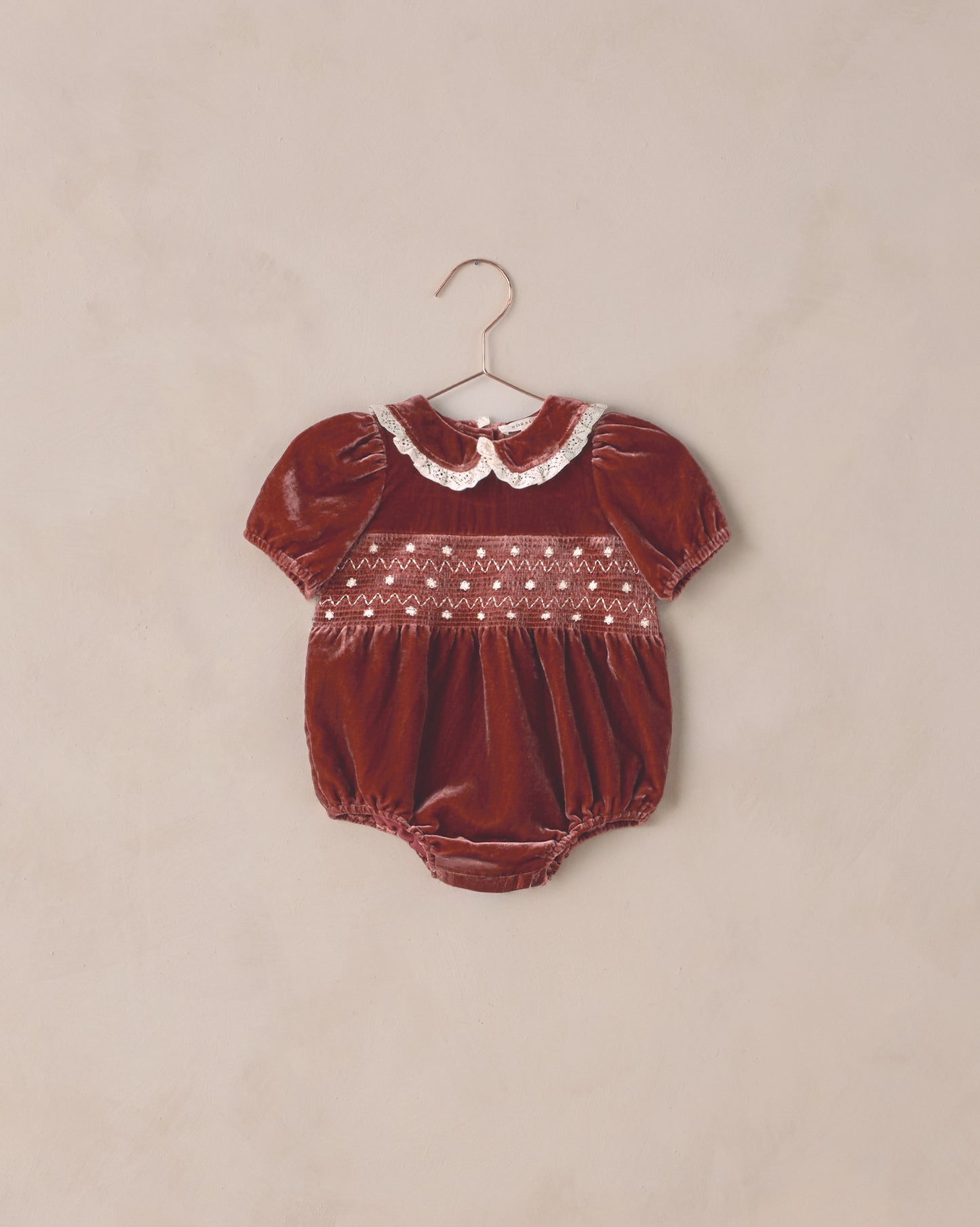 Elizabeth Romper | Ruby - Rylee + Cru | Kids Clothes | Trendy Baby Clothes | Modern Infant Outfits |