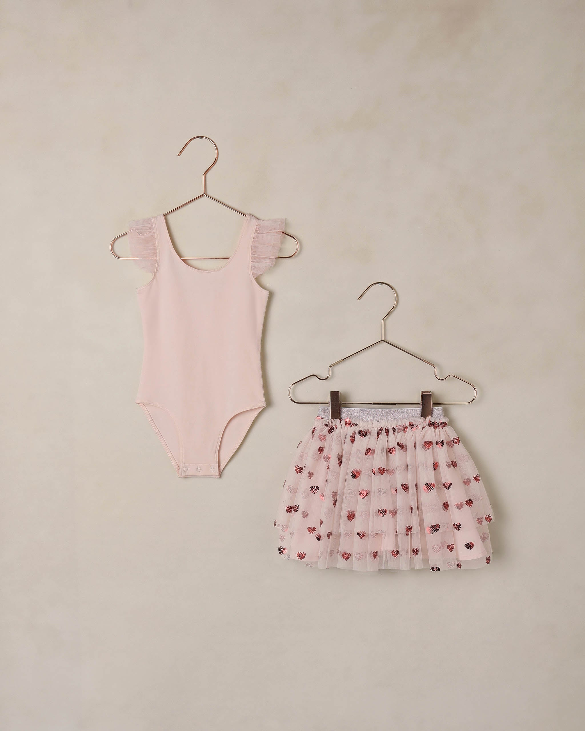 Aurora Tutu Set | Red Hearts