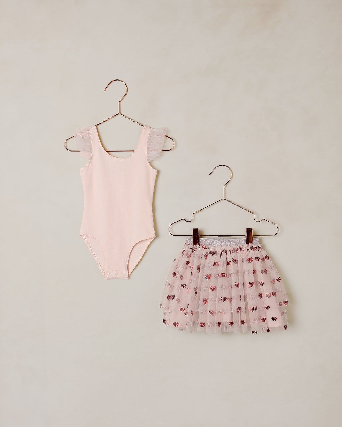 Conjunto de tutú Aurora | Corazones rojos