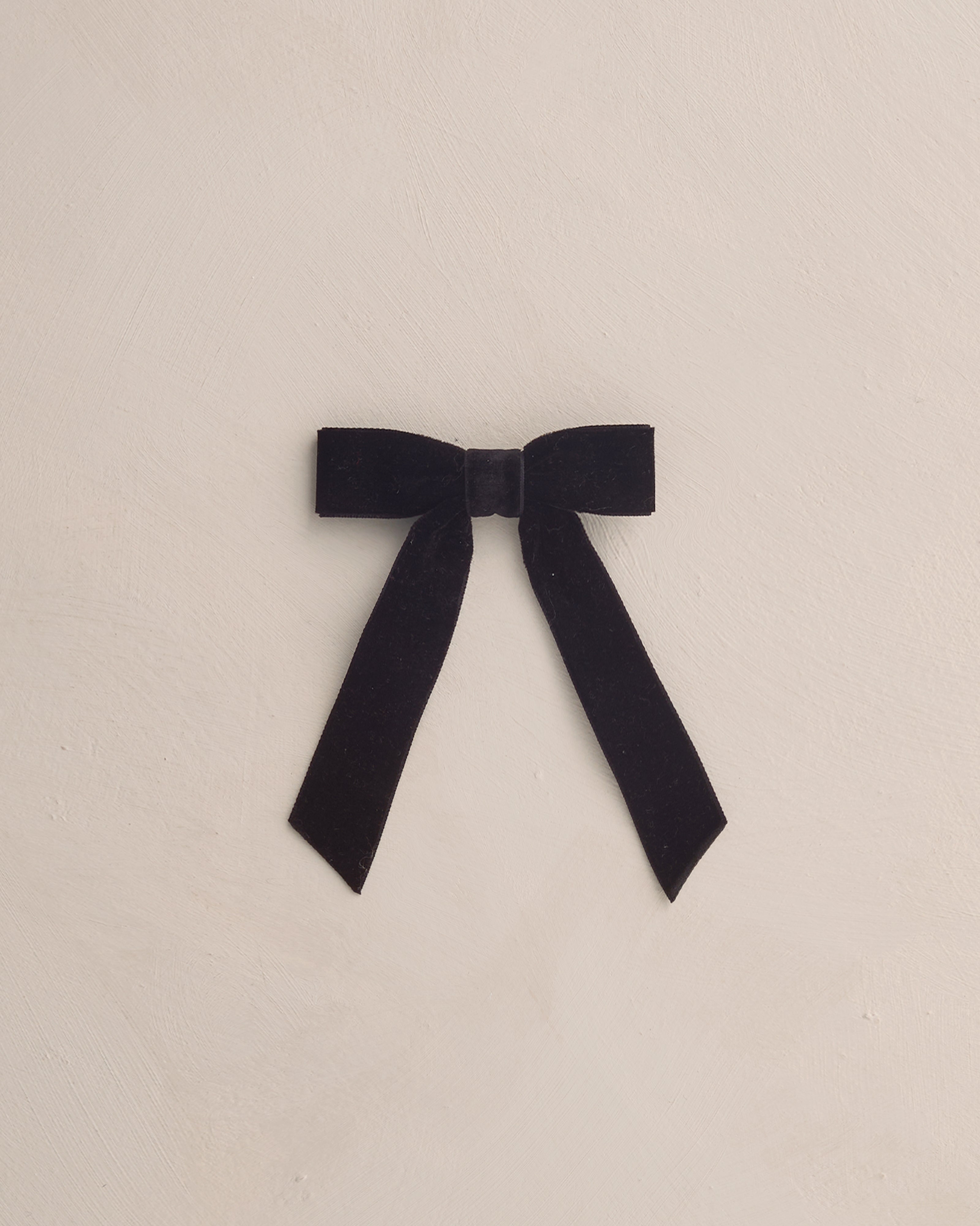 Velvet Bow | Black - Rylee + Cru | Kids Clothes | Trendy Baby Clothes | Modern Infant Outfits |