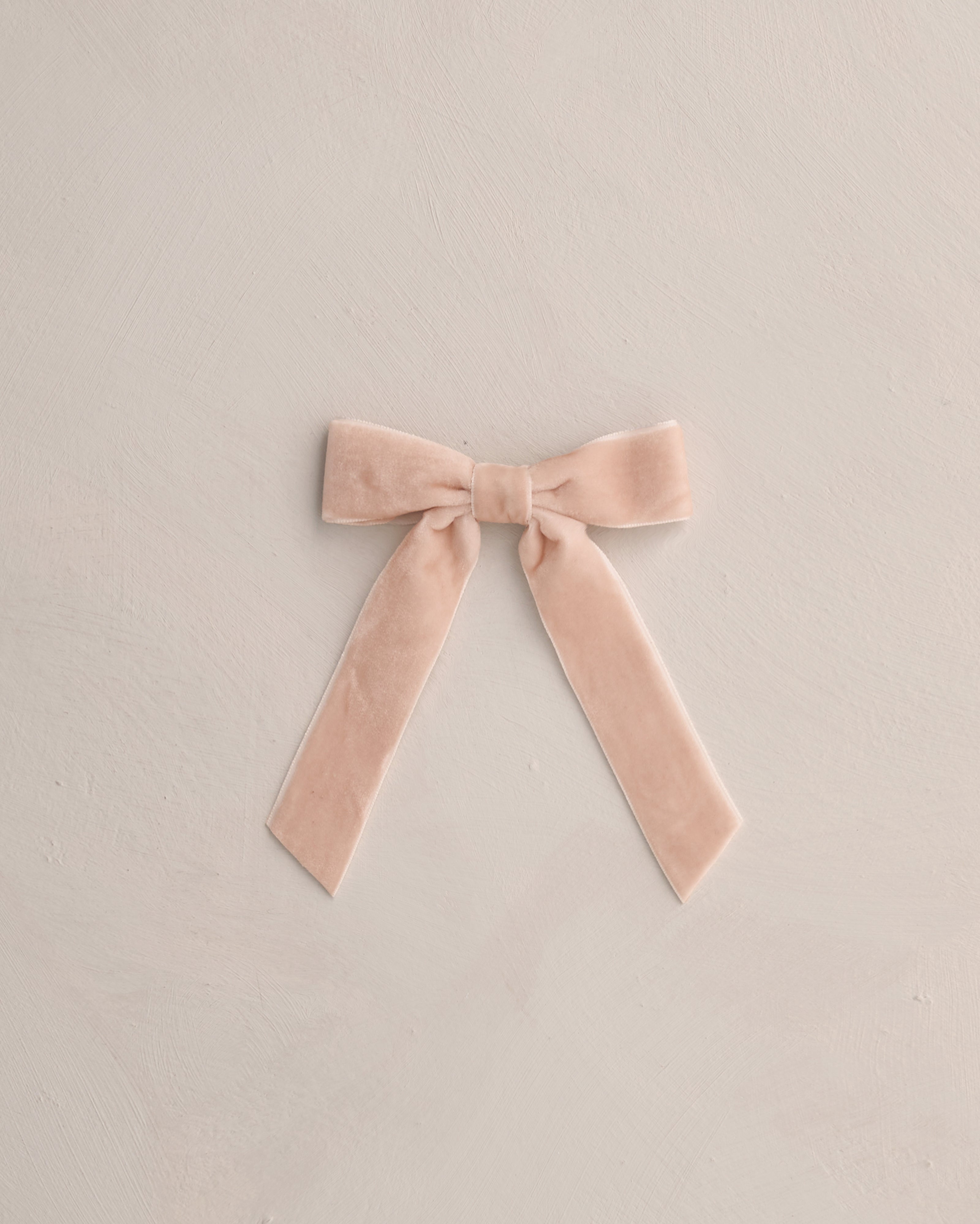 Bow Rosa Velvet Bow | Rose – Noralee