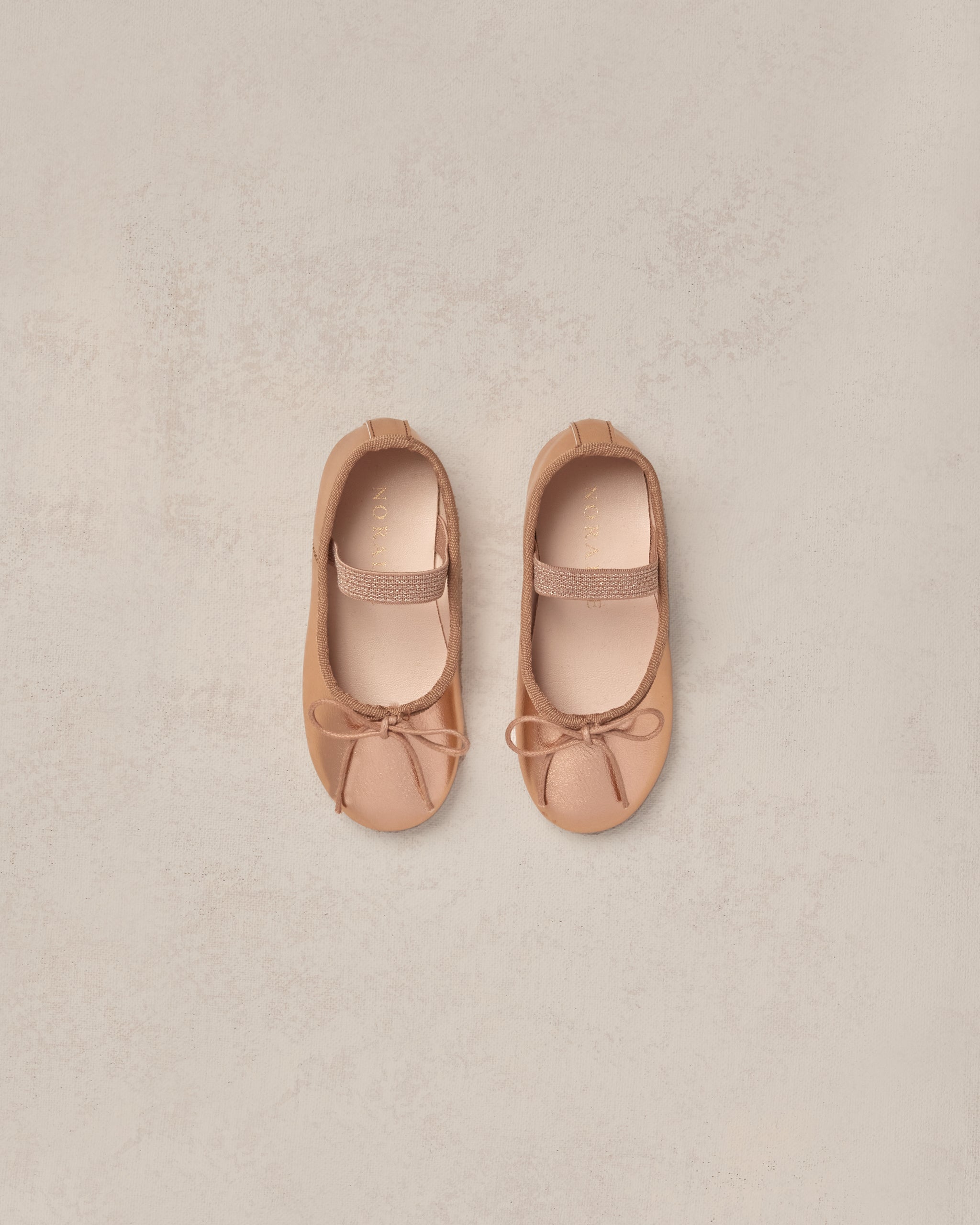 Ballet Flats || Mocha Metallic - Rylee + Cru | Kids Clothes | Trendy Baby Clothes | Modern Infant Outfits |