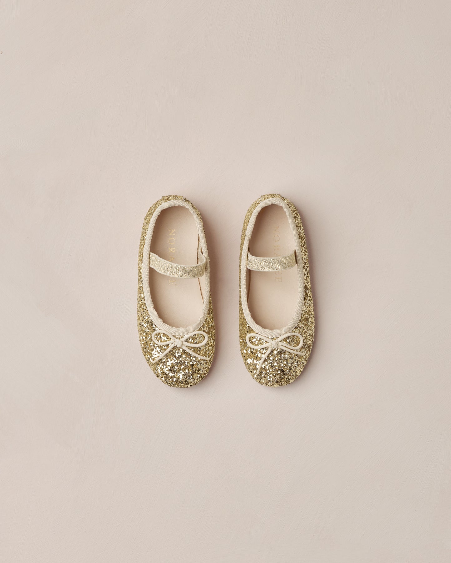 Ballet Flats | Gold Sparkle - Rylee + Cru | Kids Clothes | Trendy Baby Clothes | Modern Infant Outfits |