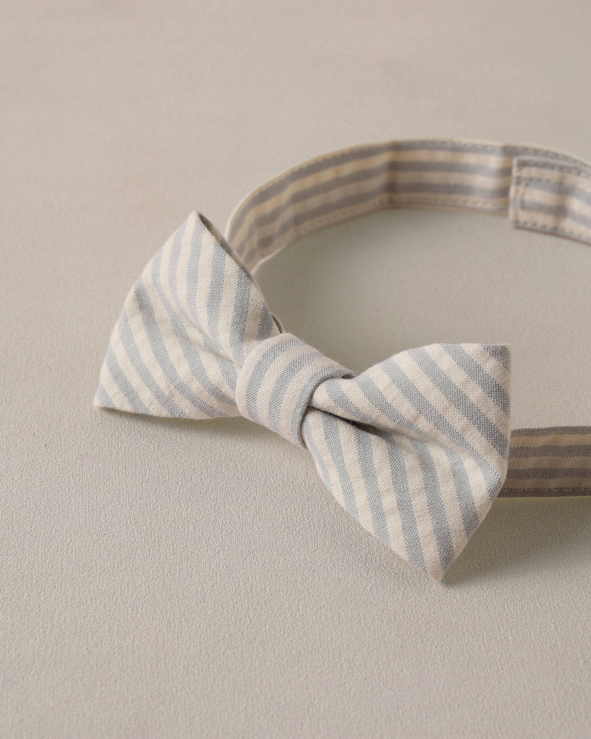 Bow Tie Sky Stripe Seersucker - Rylee + Cru | Kids Clothes | Trendy Baby Clothes | Modern Infant Outfits |