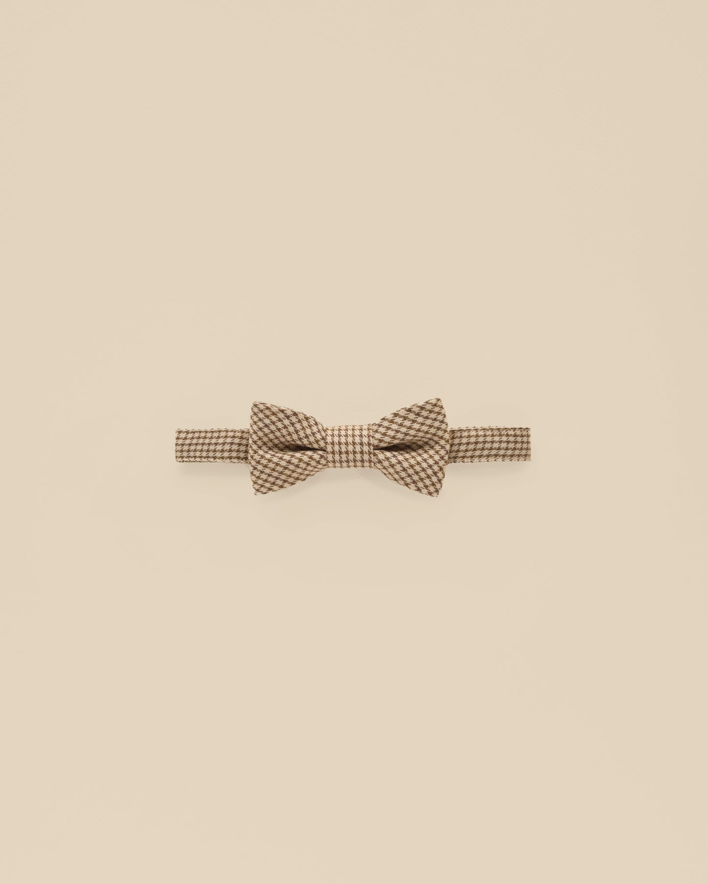 Bow Tie || Golden Houndstooth