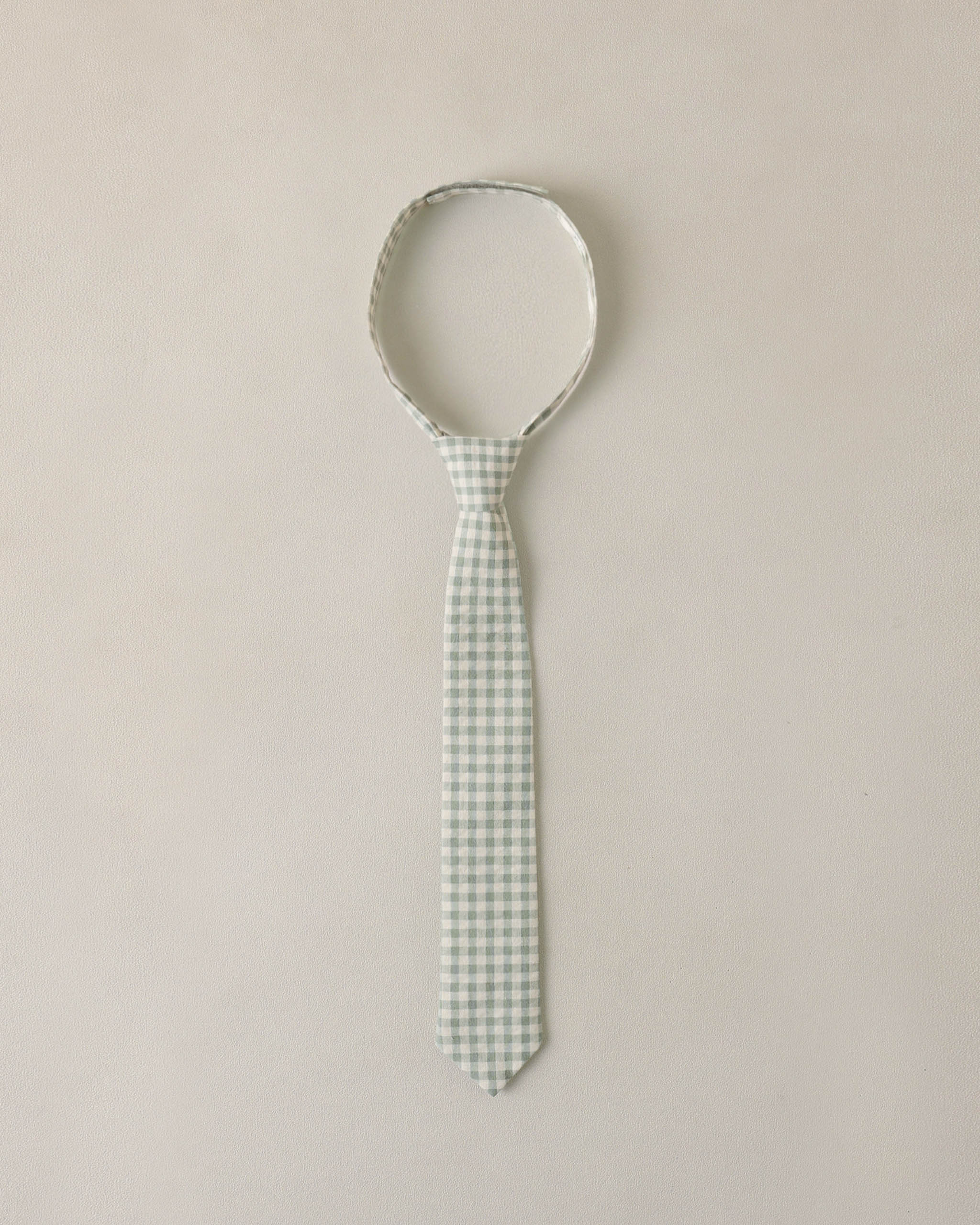 Skinny Tie Eucalyptus Check - Rylee + Cru | Kids Clothes | Trendy Baby Clothes | Modern Infant Outfits |