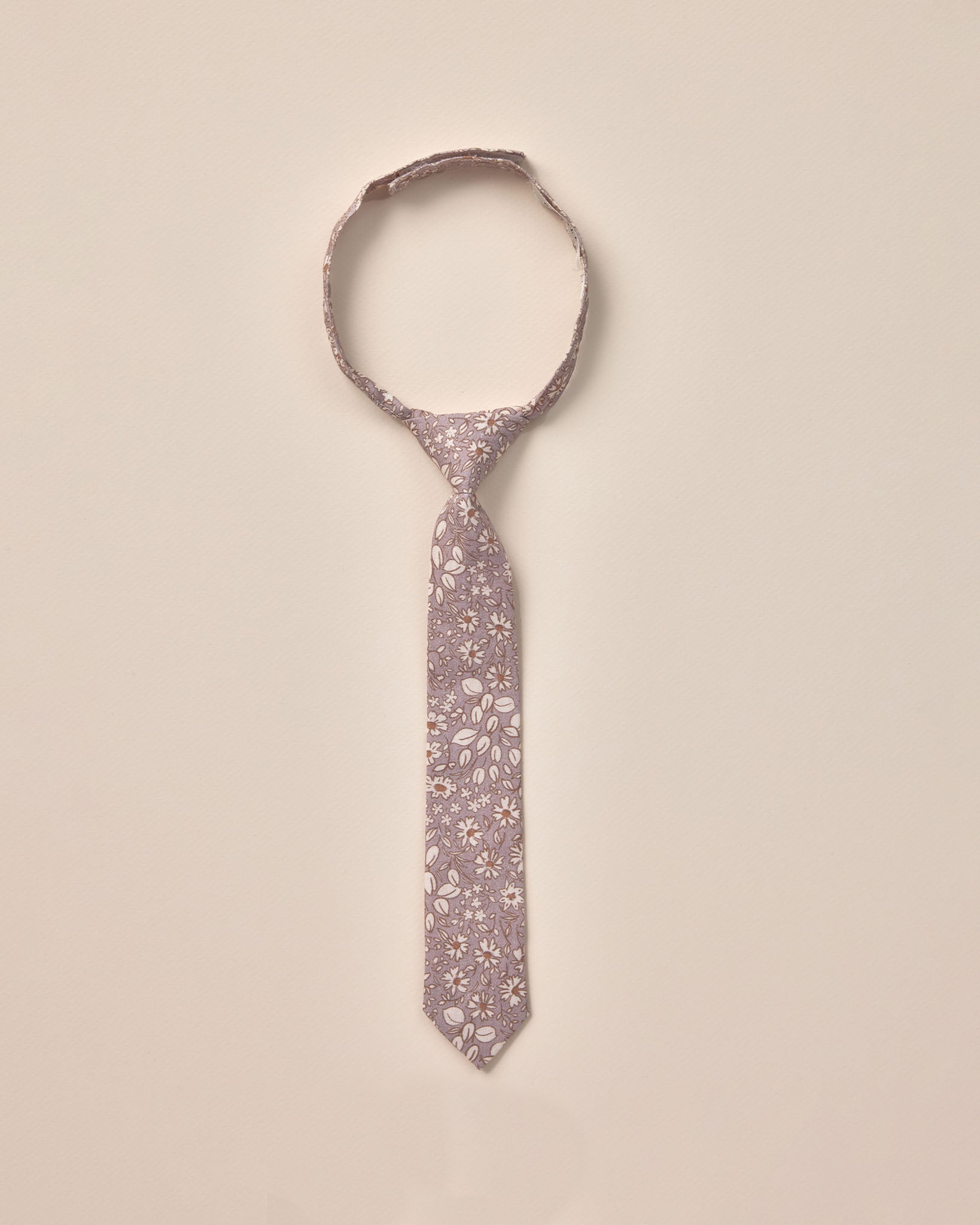 Skinny Tie || Lavender Bloom