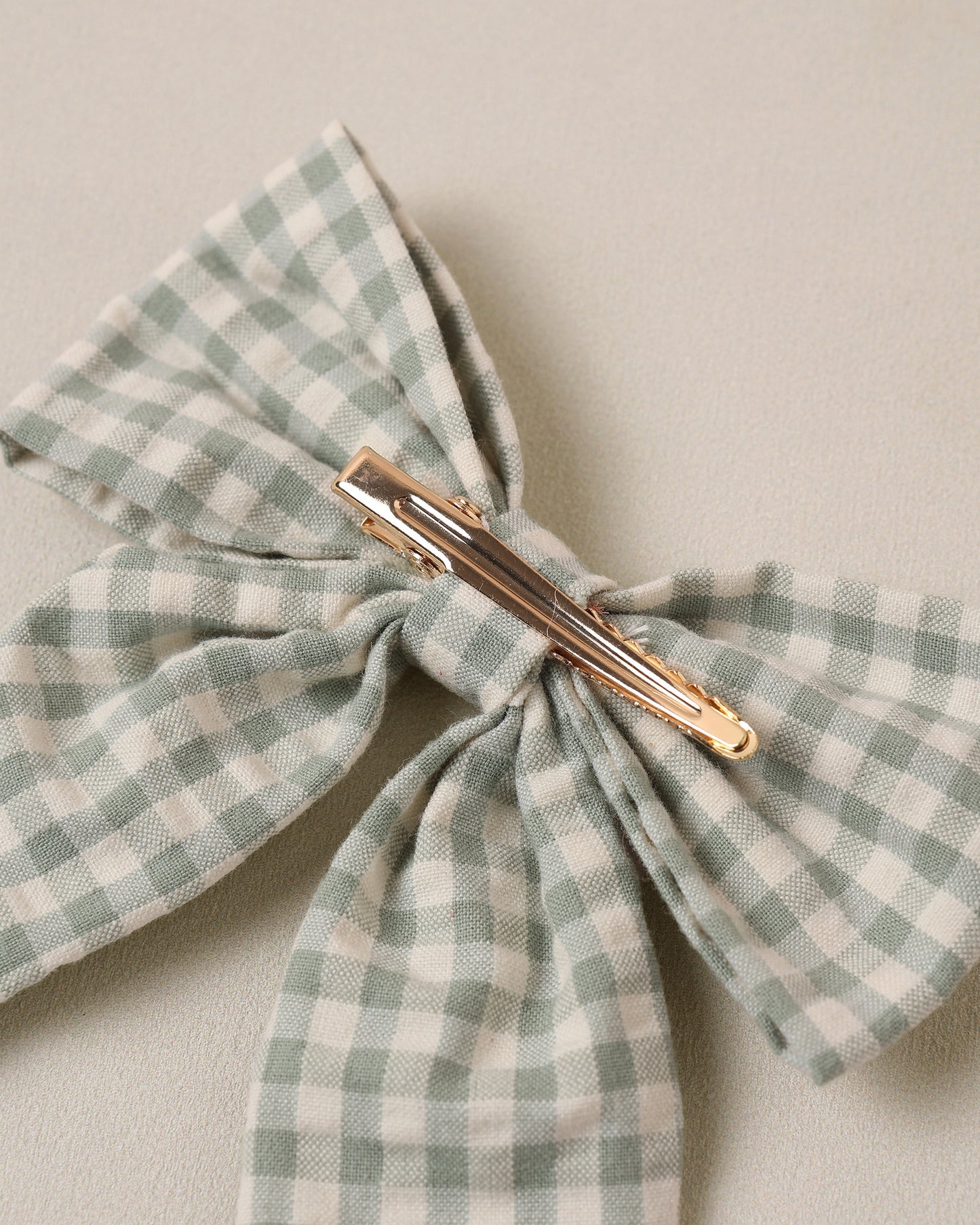 Norah Bow Eucalyptus Check - Rylee + Cru | Kids Clothes | Trendy Baby Clothes | Modern Infant Outfits |