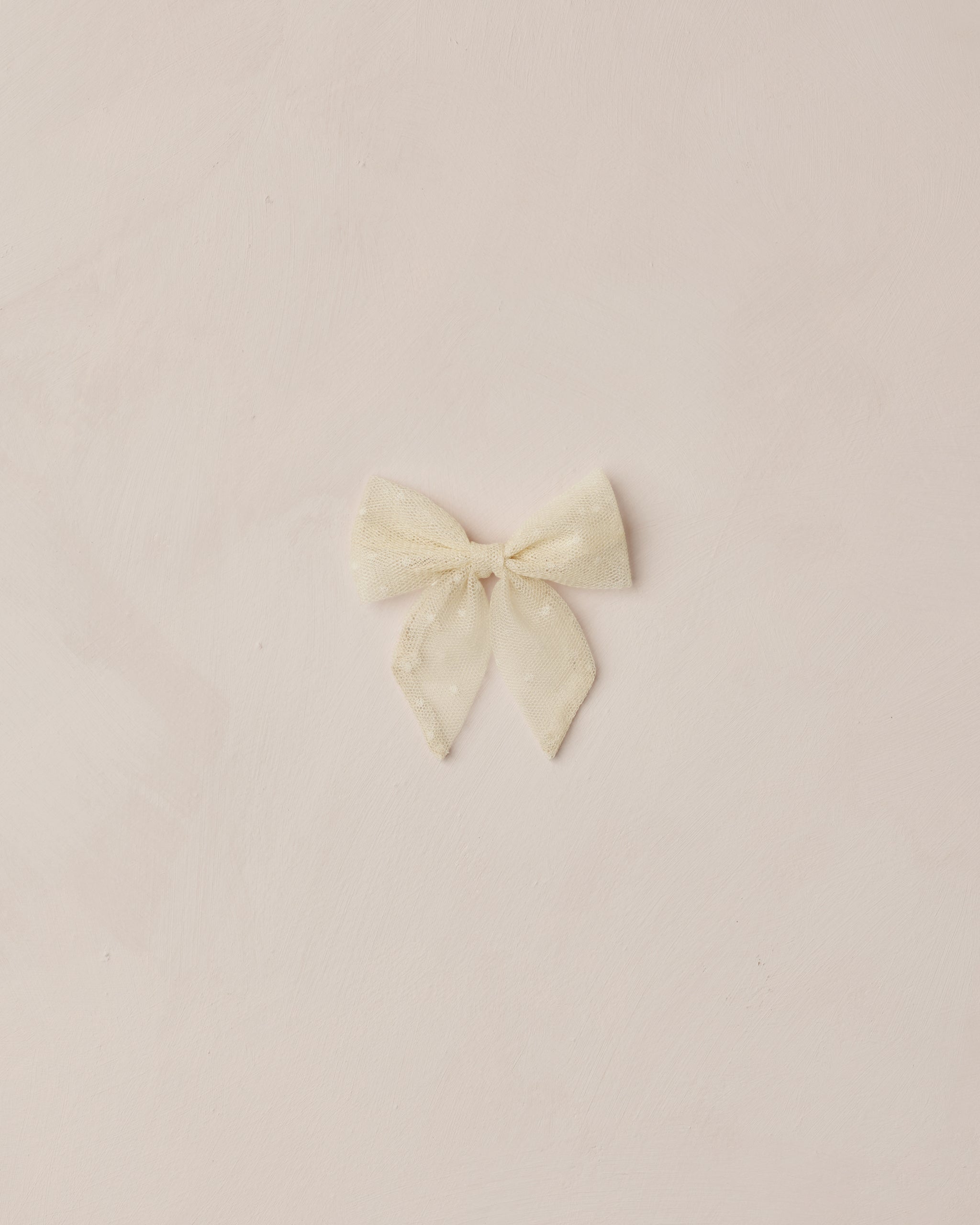 Norah Bow | Ecru - Rylee + Cru | Kids Clothes | Trendy Baby Clothes | Modern Infant Outfits |