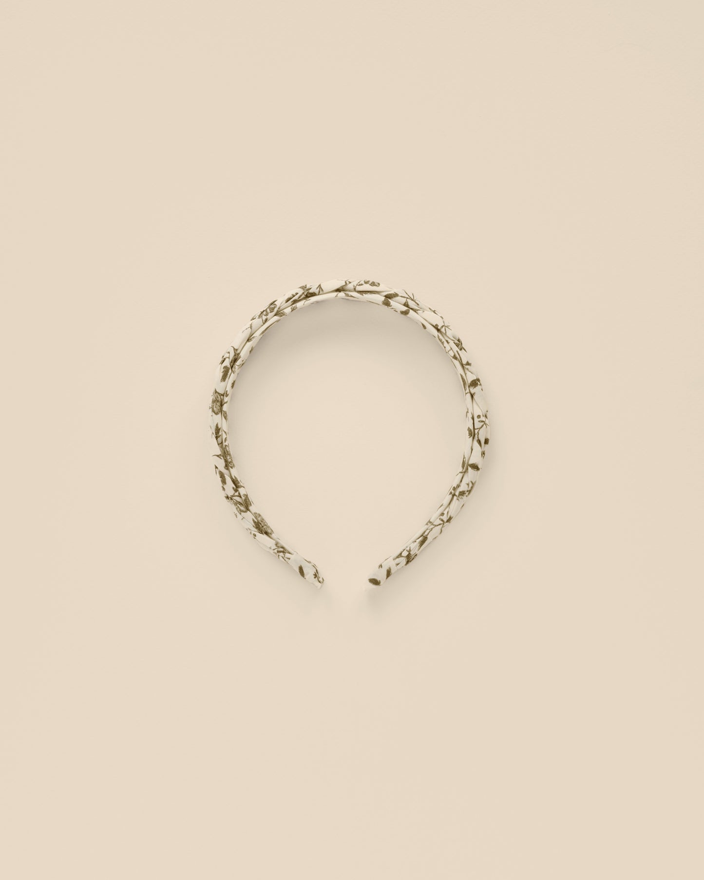 Braided Headband || Olive Bloom