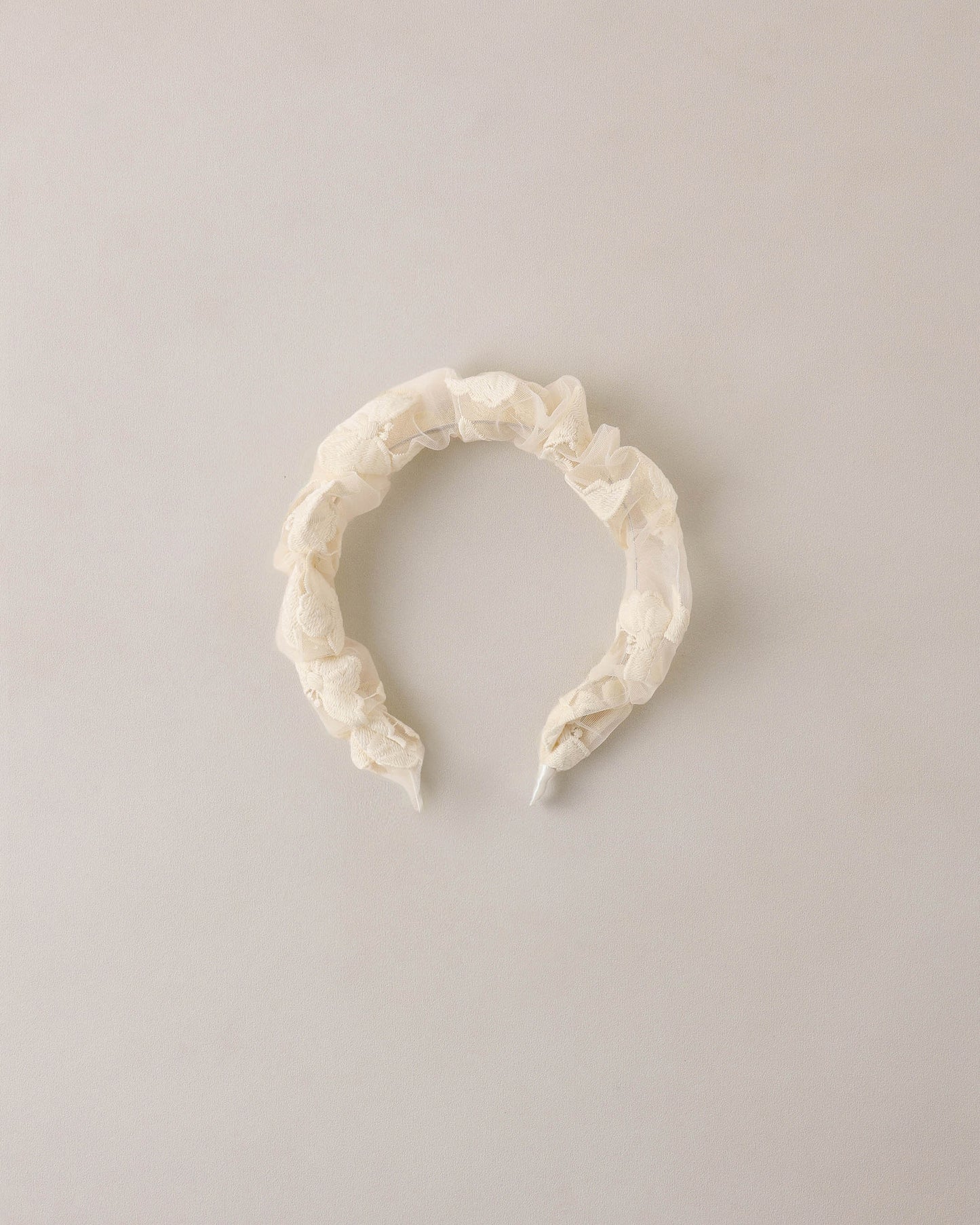 Gathered Headband Natural - Rylee + Cru | Kids Clothes | Trendy Baby Clothes | Modern Infant Outfits |